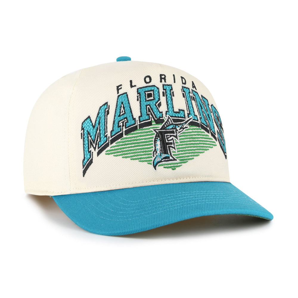 MIAMI MARLINS COOPERSTOWN POMONA TWO TONE '47 HITCH KIDS NATURAL