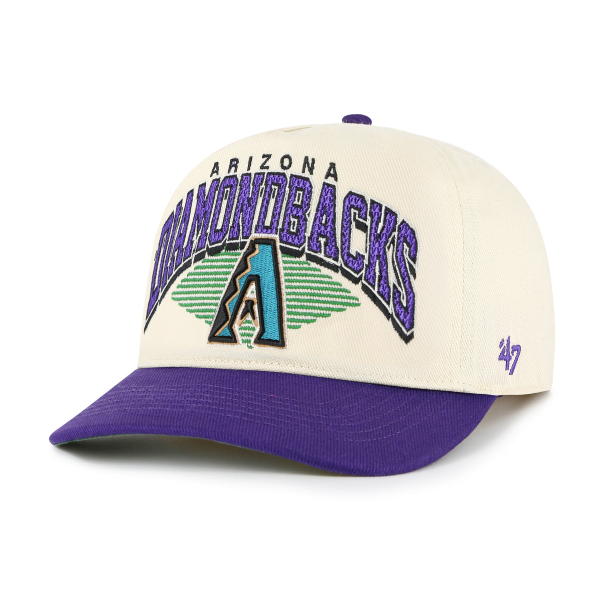ARIZONA DIAMONDBACKS COOPERSTOWN POMONA TWO TONE '47 HITCH KIDS NATURAL