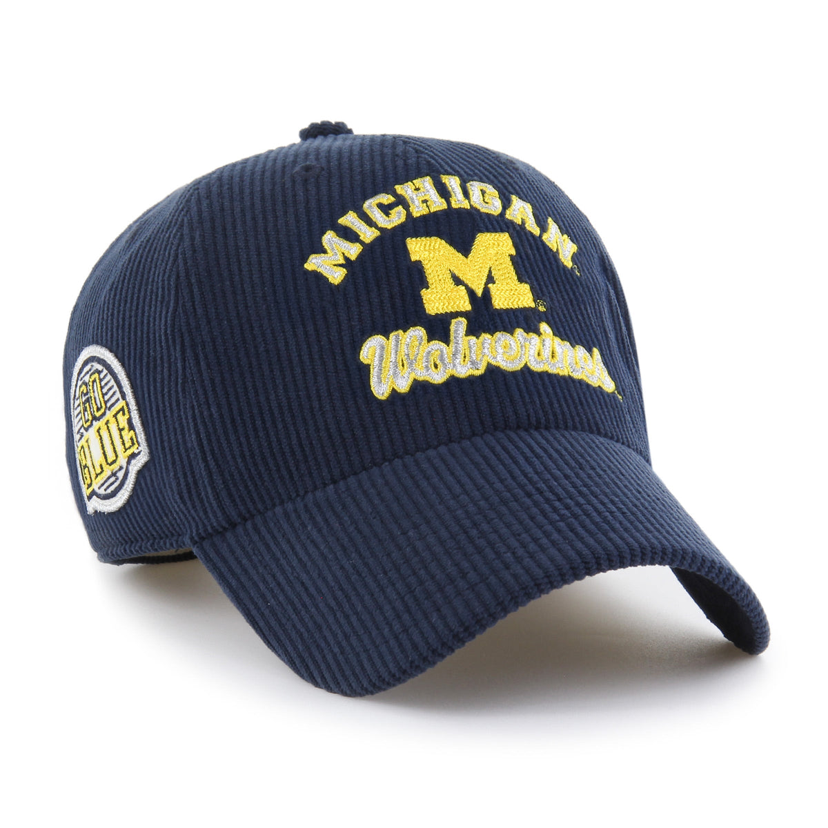 MICHIGAN WOLVERINES STONEY CLOVER LANE X '47 SQUIB CLEAN UP NAVY