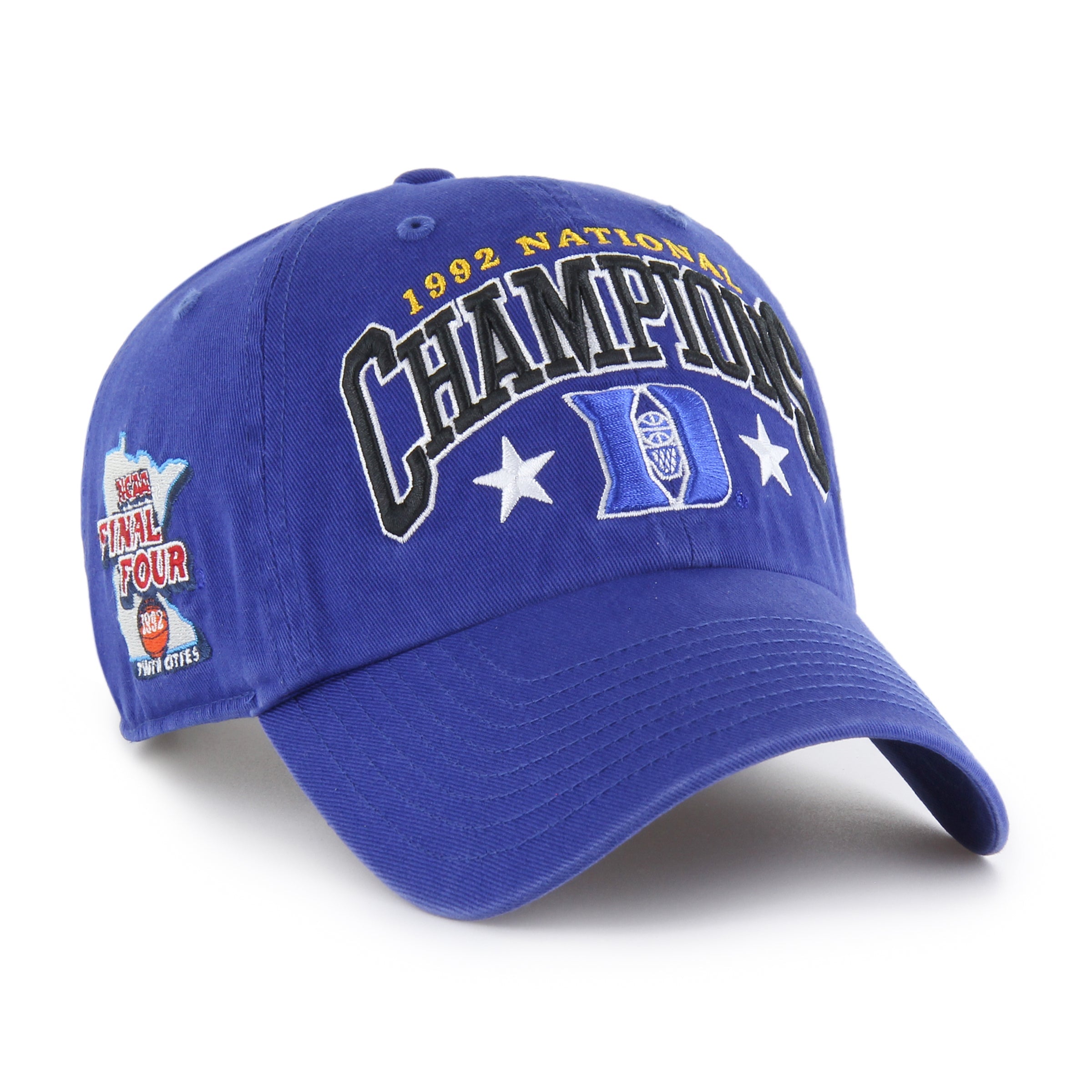 DUKE BLUE DEVILS TITLE CHAMP '47 CLEAN UP ROYAL