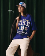 DUKE BLUE DEVILS RAH RAH '47 FOUNDATION TEE ROYAL