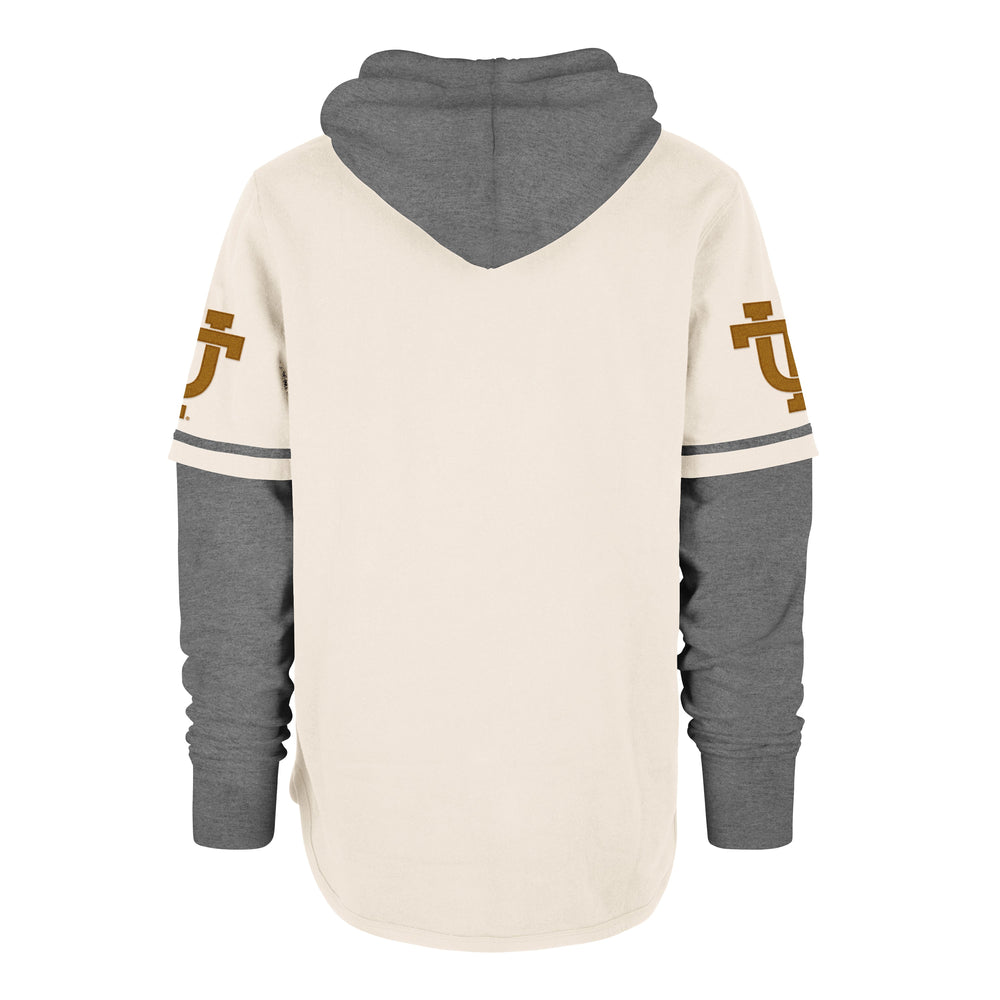 TENNESSEE VOLUNTEERS VINTAGE TRIFECTA '47 SHORTSTOP PULLOVER HOOD CREAM