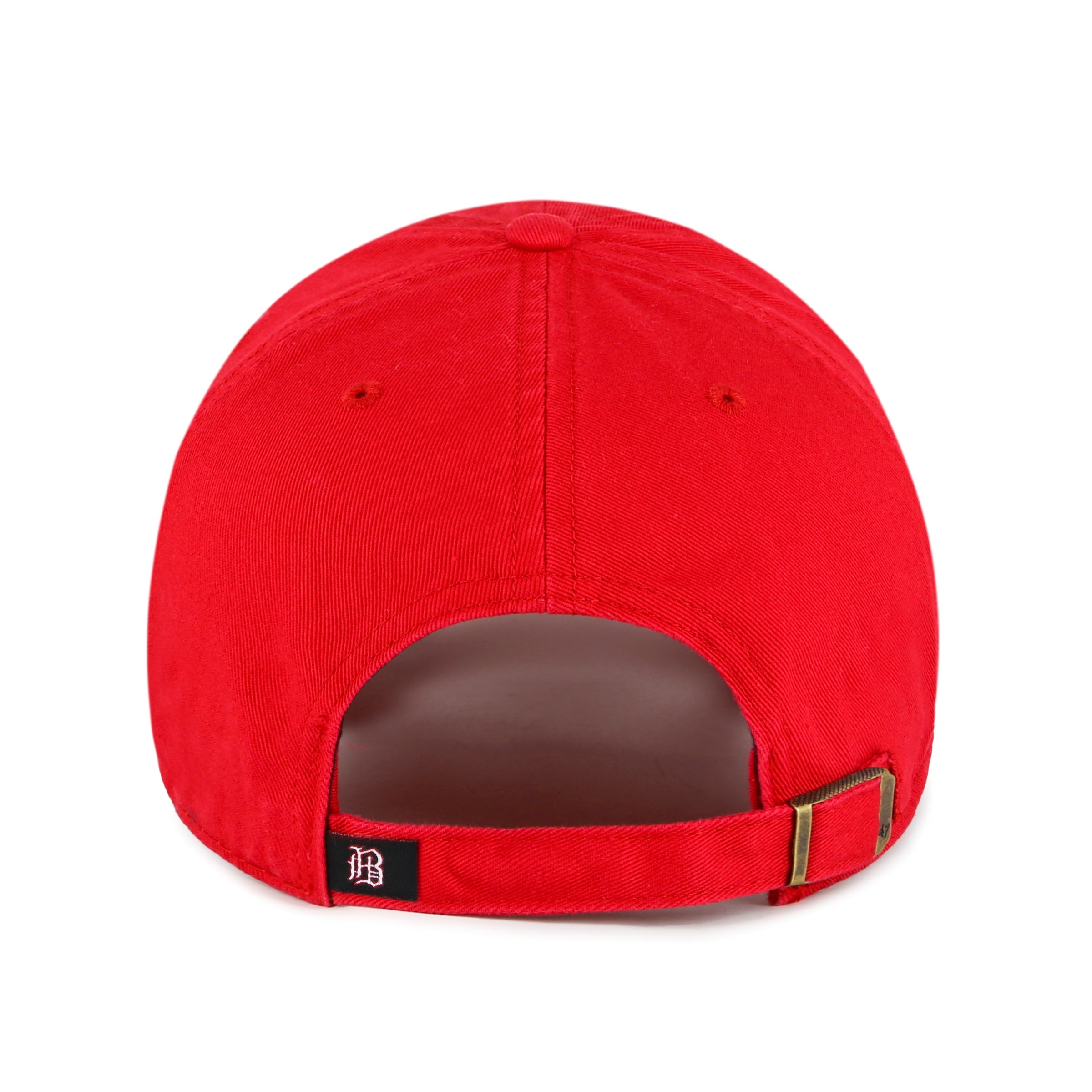 BIRMINGHAM BARONS SCRIPT '47 CLEAN UP RED