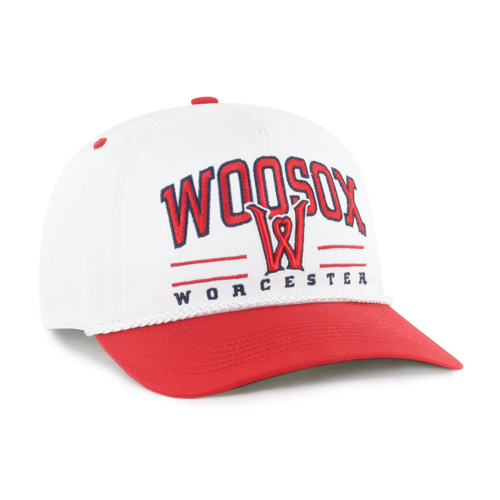 WORCESTER RED SOX ROSCOE ROPE TWO TONE '47 HITCH WHITE