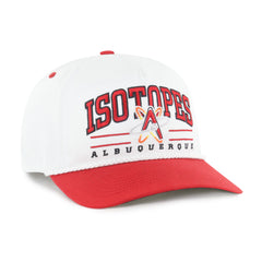 ALBUQUERQUE ISOTOPES ROSCOE ROPE TWO TONE '47 HITCH WHITE