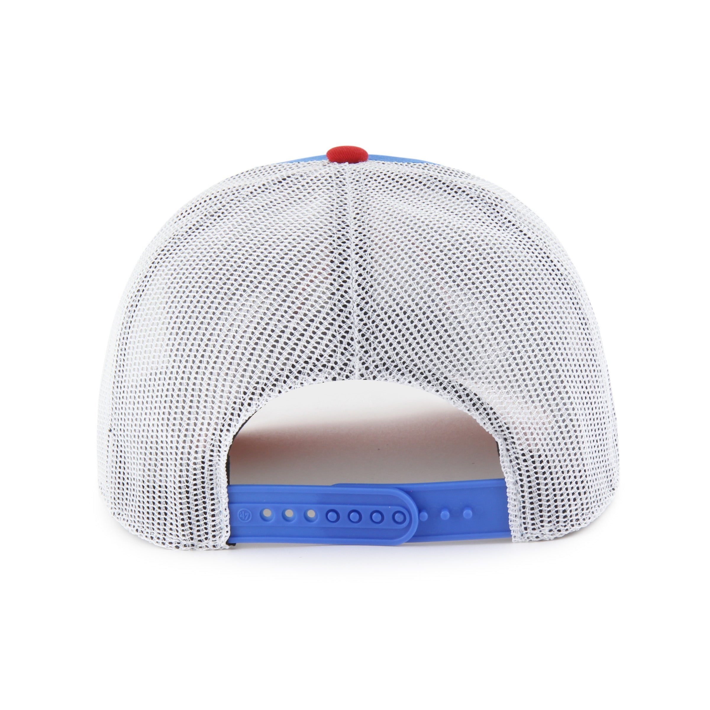 ROCKET CITY TRASH PANDAS SIDE NOTE '47 TRUCKER BLUE RAZ