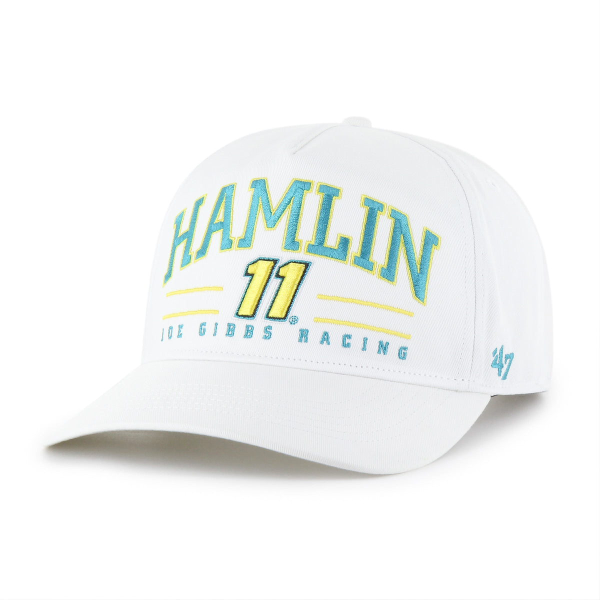 DENNY HAMLIN / JOE GIBBS ROSCOE '47 HITCH WHITE