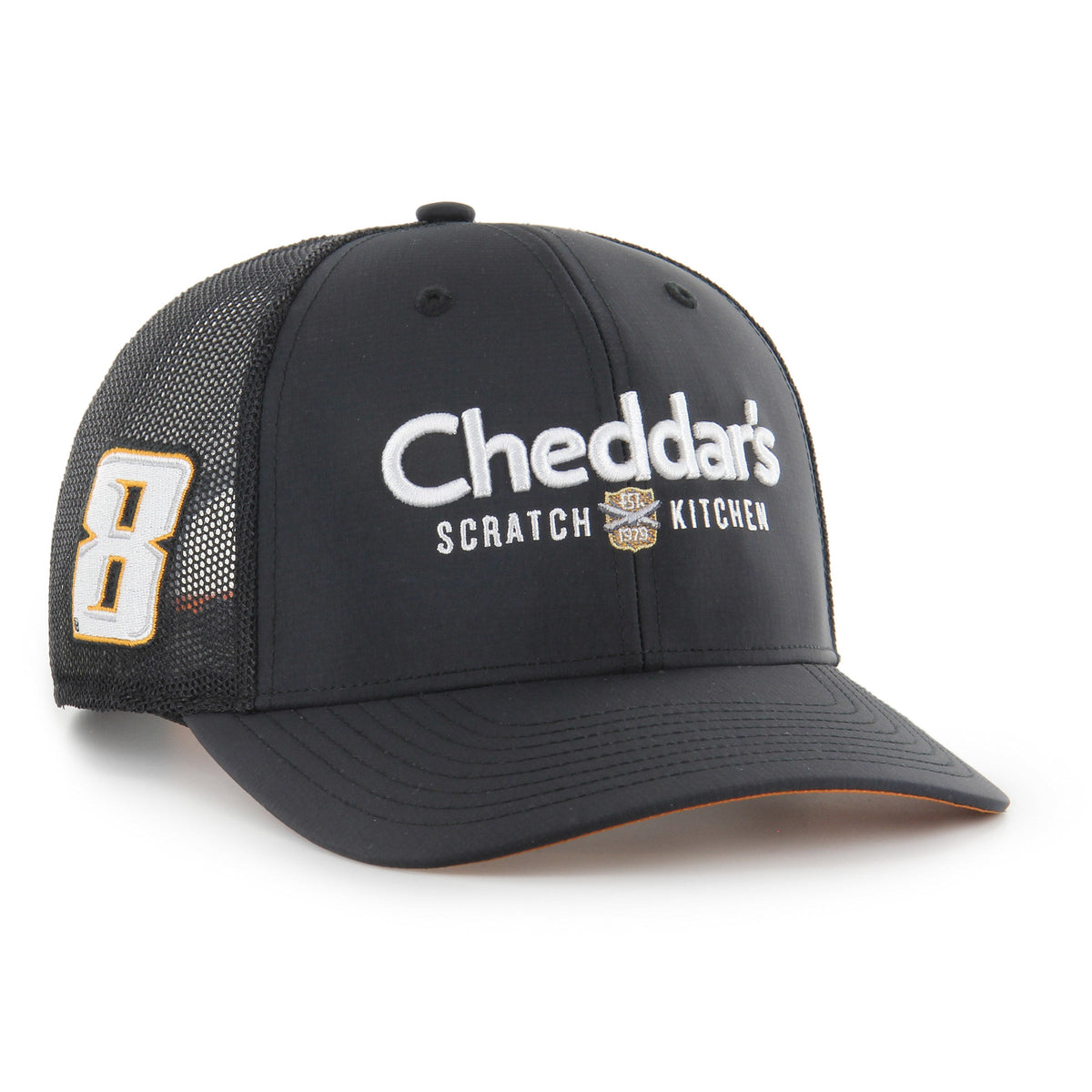 KYLE BUSCH / RICHARD CHILDRESS RACING SURE SHOT BRRR '47 TRUCKER BLACK
