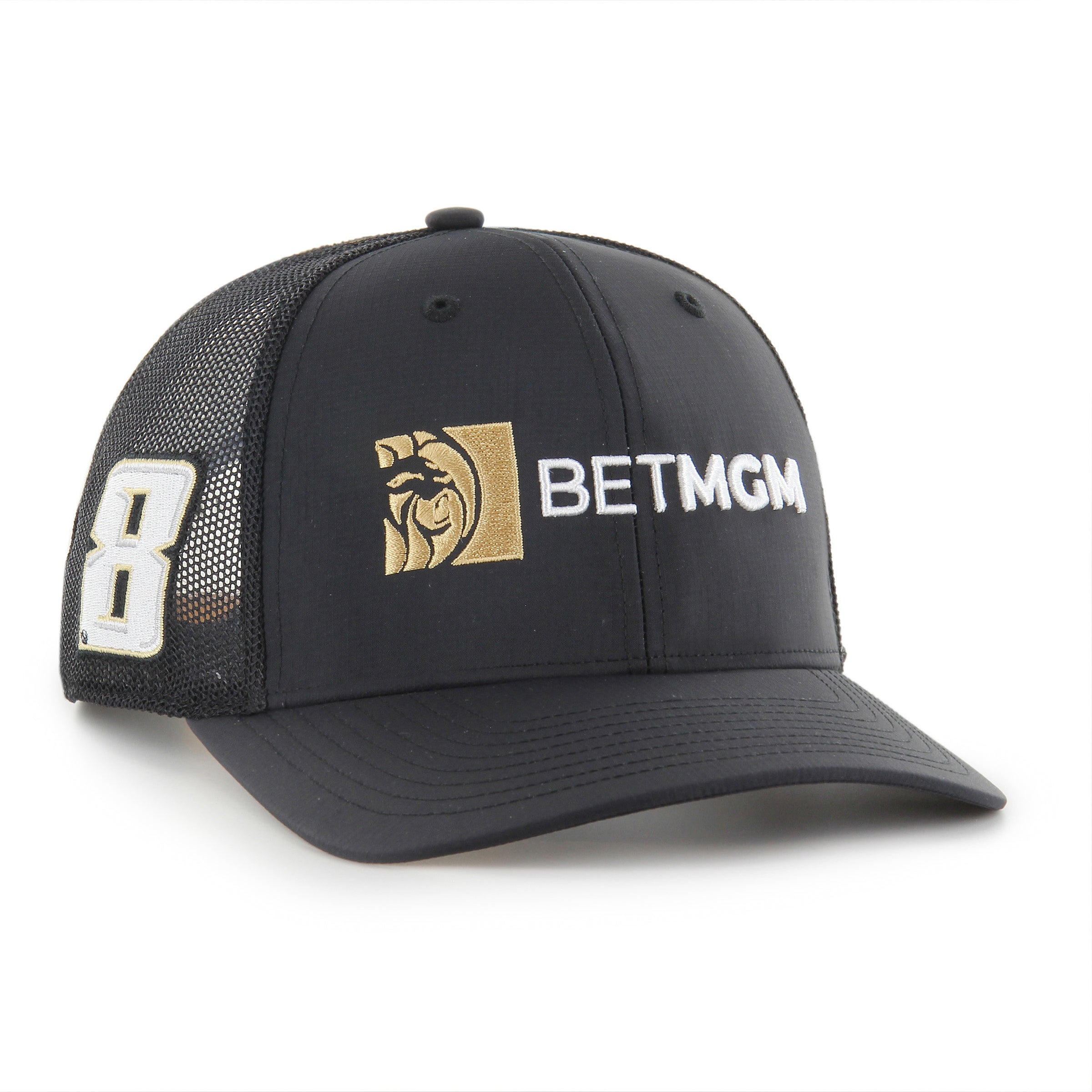 KYLE BUSCH / RICHARD CHILDRESS RACING SURE SHOT BRRR '47 TRUCKER BLACK