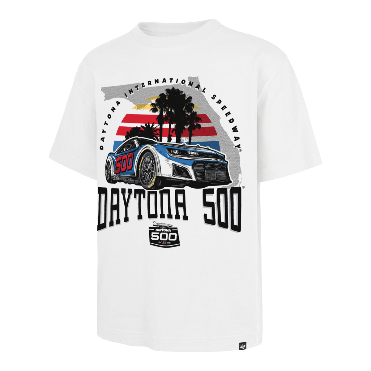 DAYTONA 500 RACE DAY '47 FOUNDATION TEE WHITE