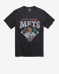 JUAN SOTO NEW YORK METS MLB PLAYER '47 FRANKLIN TEE FLINT BLACK