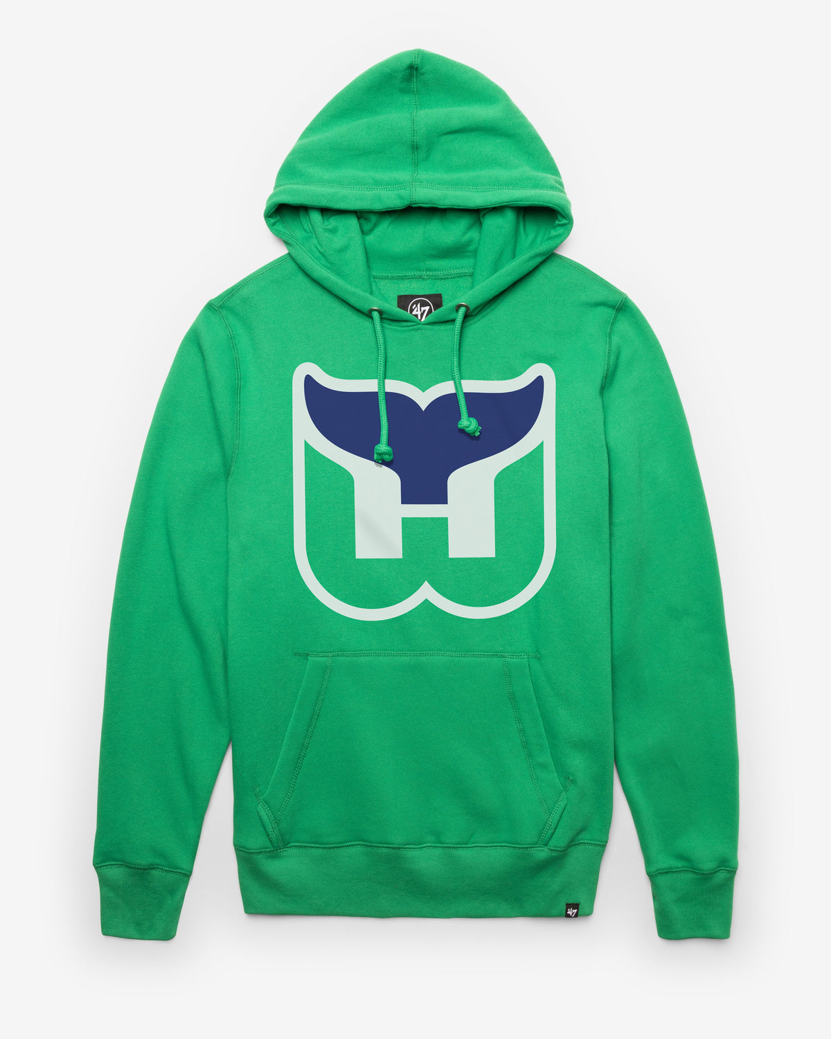 HARTFORD WHALERS VINTAGE IMPRINT '47 HEADLINE HOOD KELLY