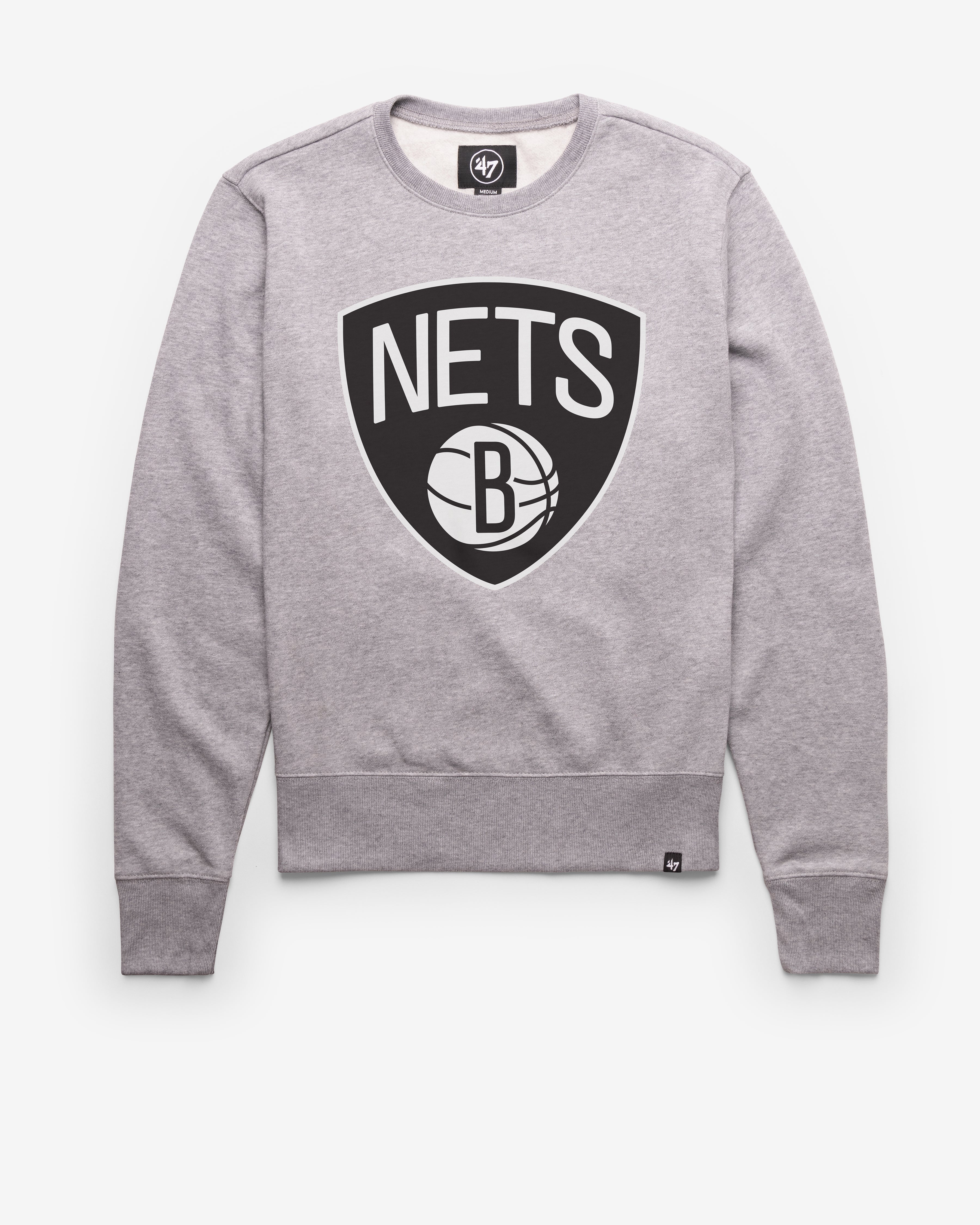 BROOKLYN NETS IMPRINT '47 HEADLINE CREW SLATE GREY