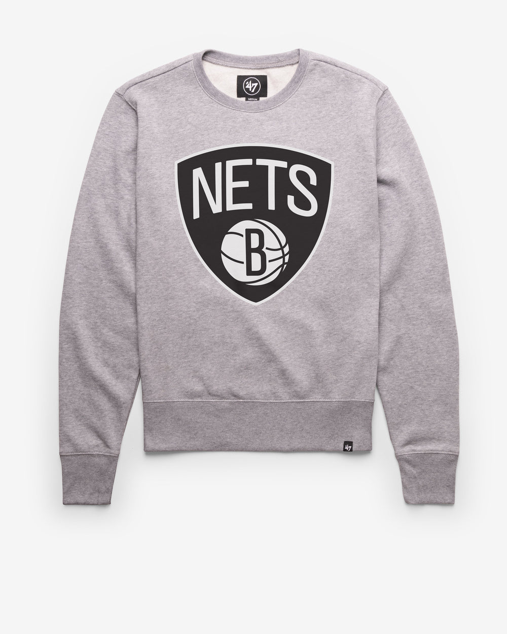 BROOKLYN NETS IMPRINT '47 HEADLINE CREW SLATE GREY