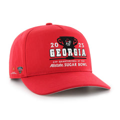 GEORGIA BULLDOGS SUGAR BOWL '47 HITCH RED