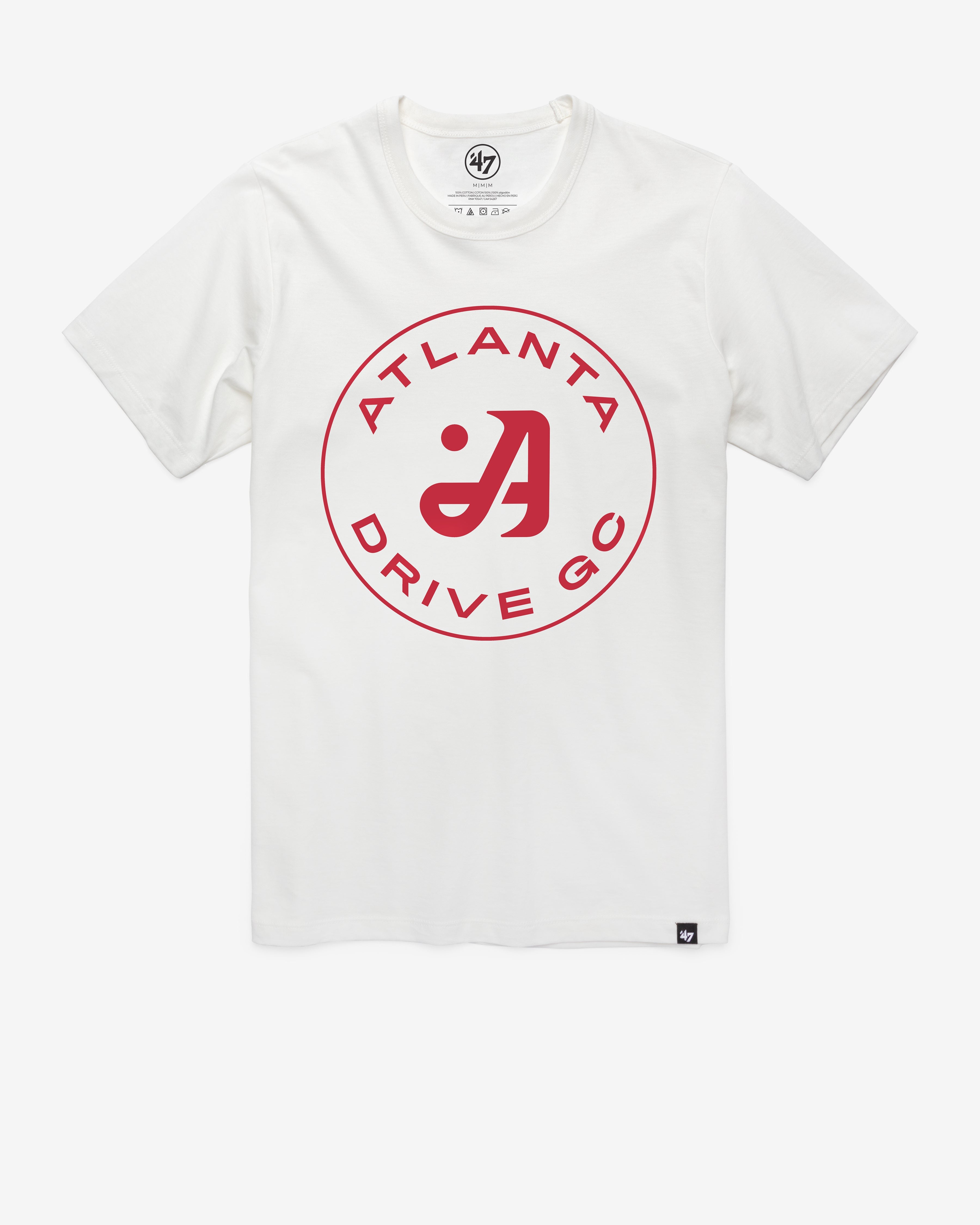TGL ATLANTA DRIVE GOLF IMPRINT '47 FRANKLIN TEE WHITE WASH