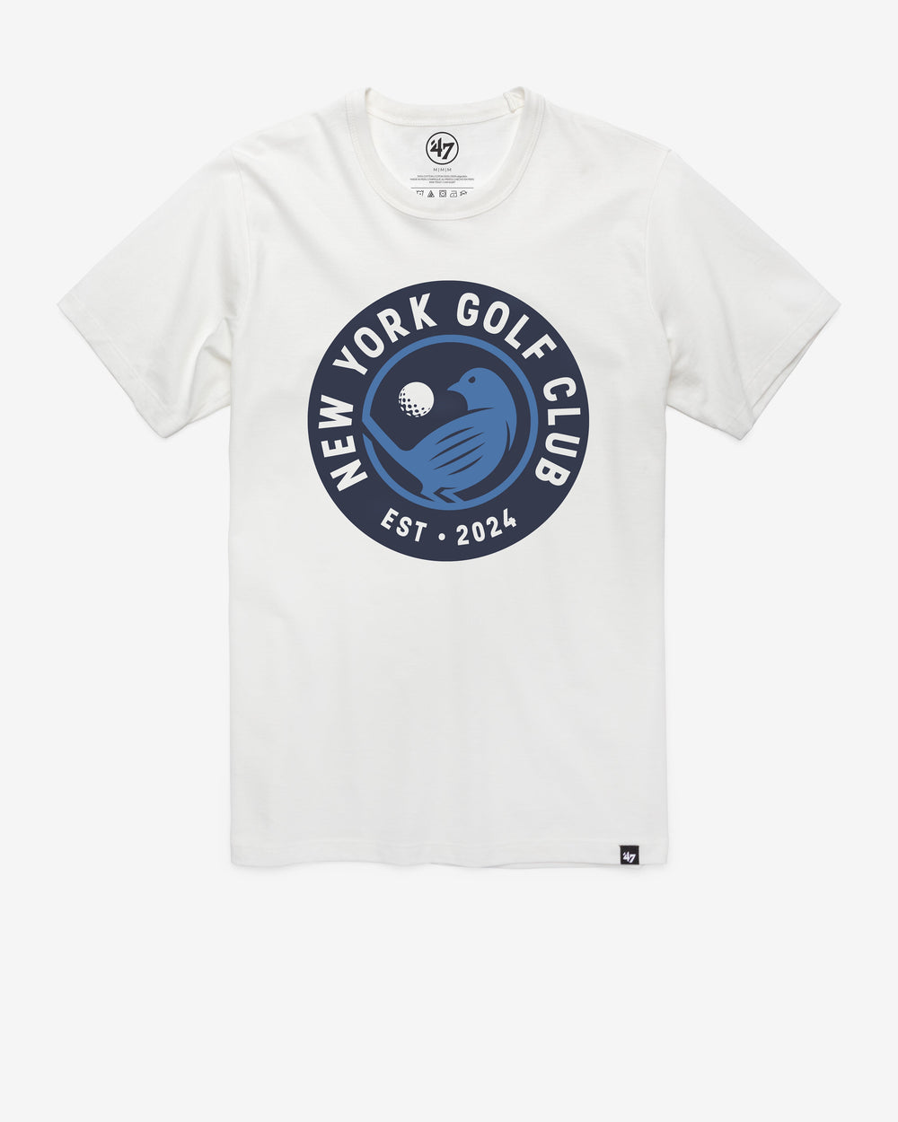 TGL NEW YORK GOLF CLUB IMPRINT '47 FRANKLIN TEE WHITE WASH