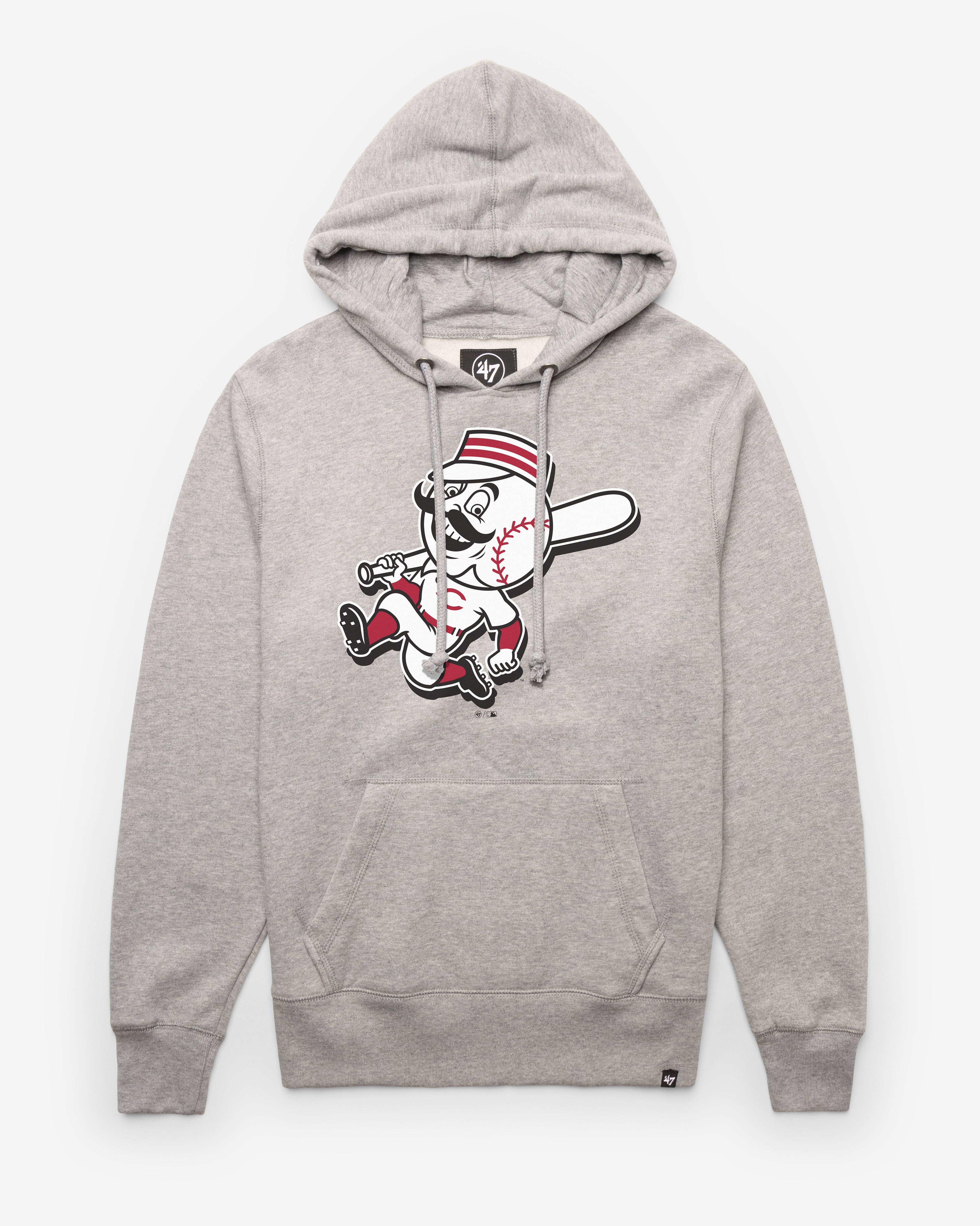 CINCINNATI REDS COOPERSTOWN IMPRINT '47 HEADLINE HOOD SLATE GREY