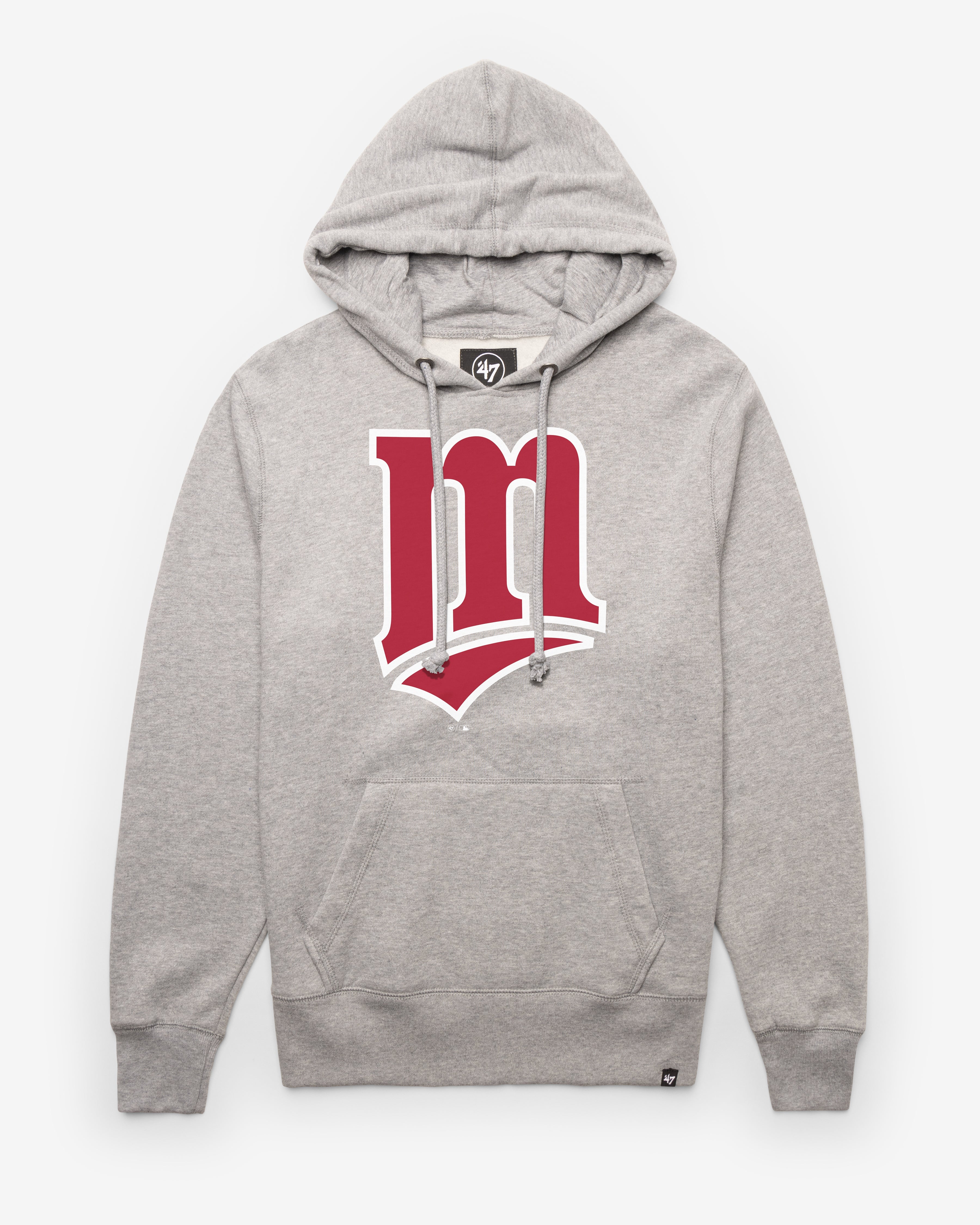 MINNESOTA TWINS COOPERSTOWN IMPRINT '47 HEADLINE HOOD SLATE GREY