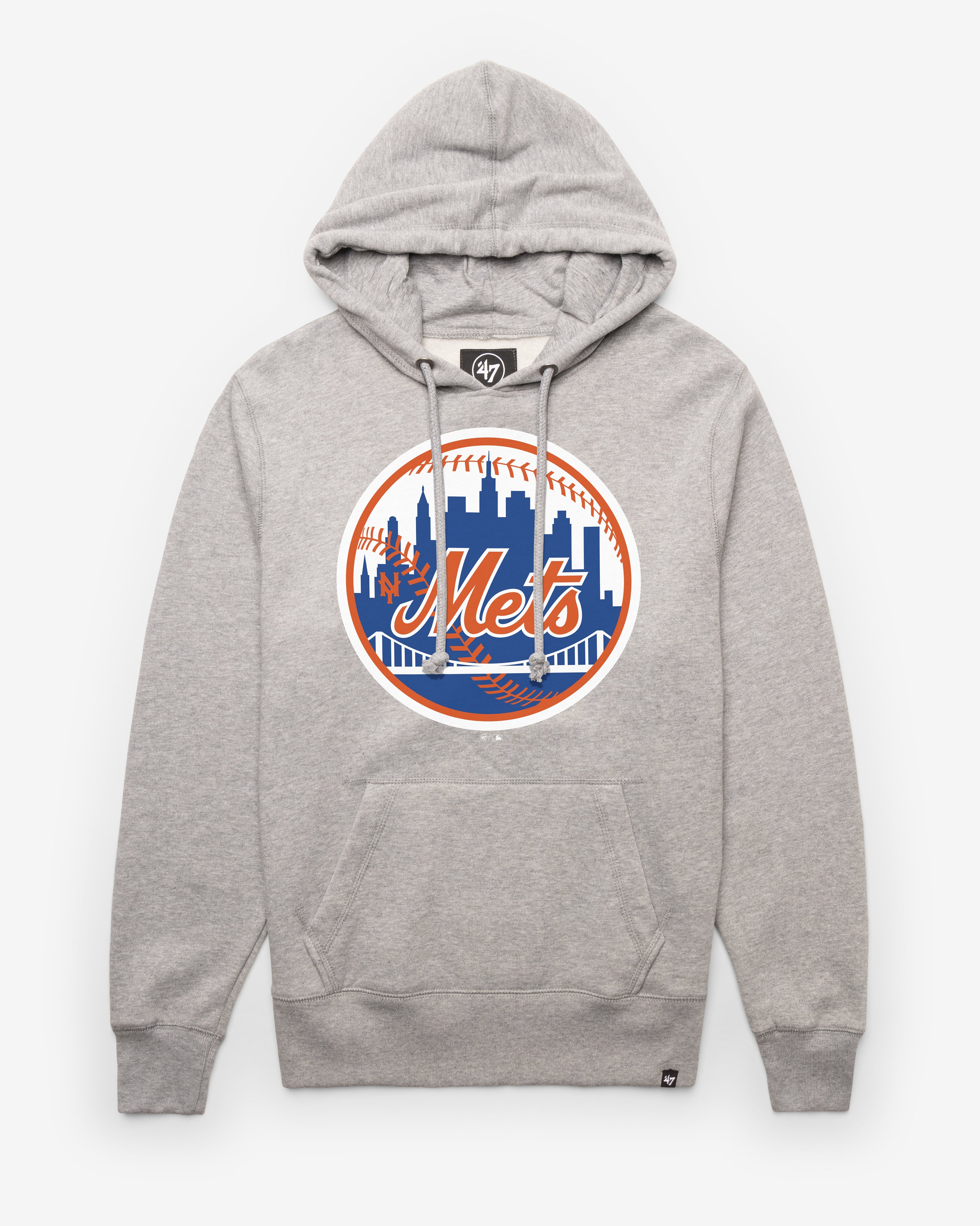 NEW YORK METS COOPERSTOWN IMPRINT '47 HEADLINE HOOD SLATE GREY