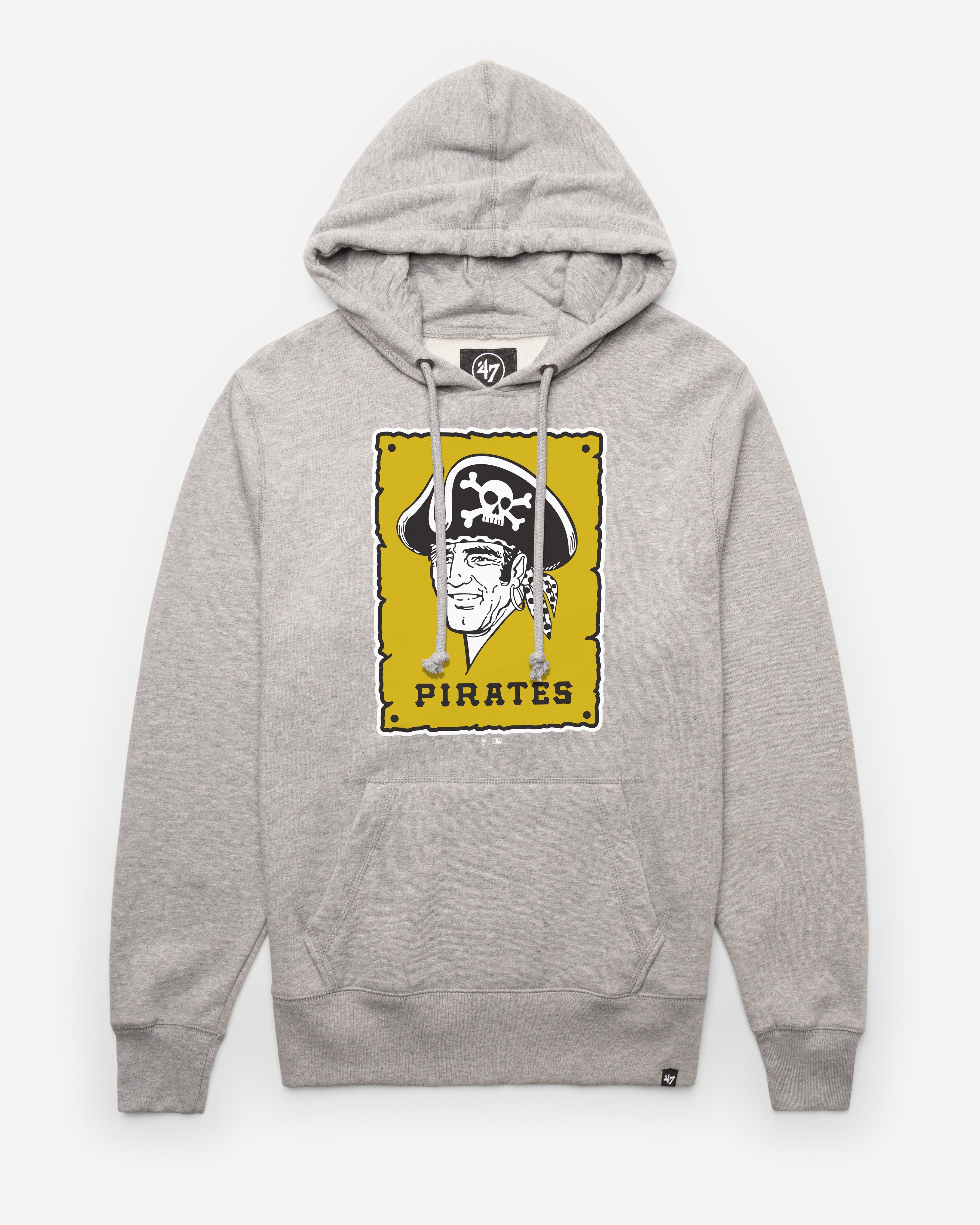PITTSBURGH PIRATES COOPERSTOWN IMPRINT '47 HEADLINE HOOD SLATE GREY