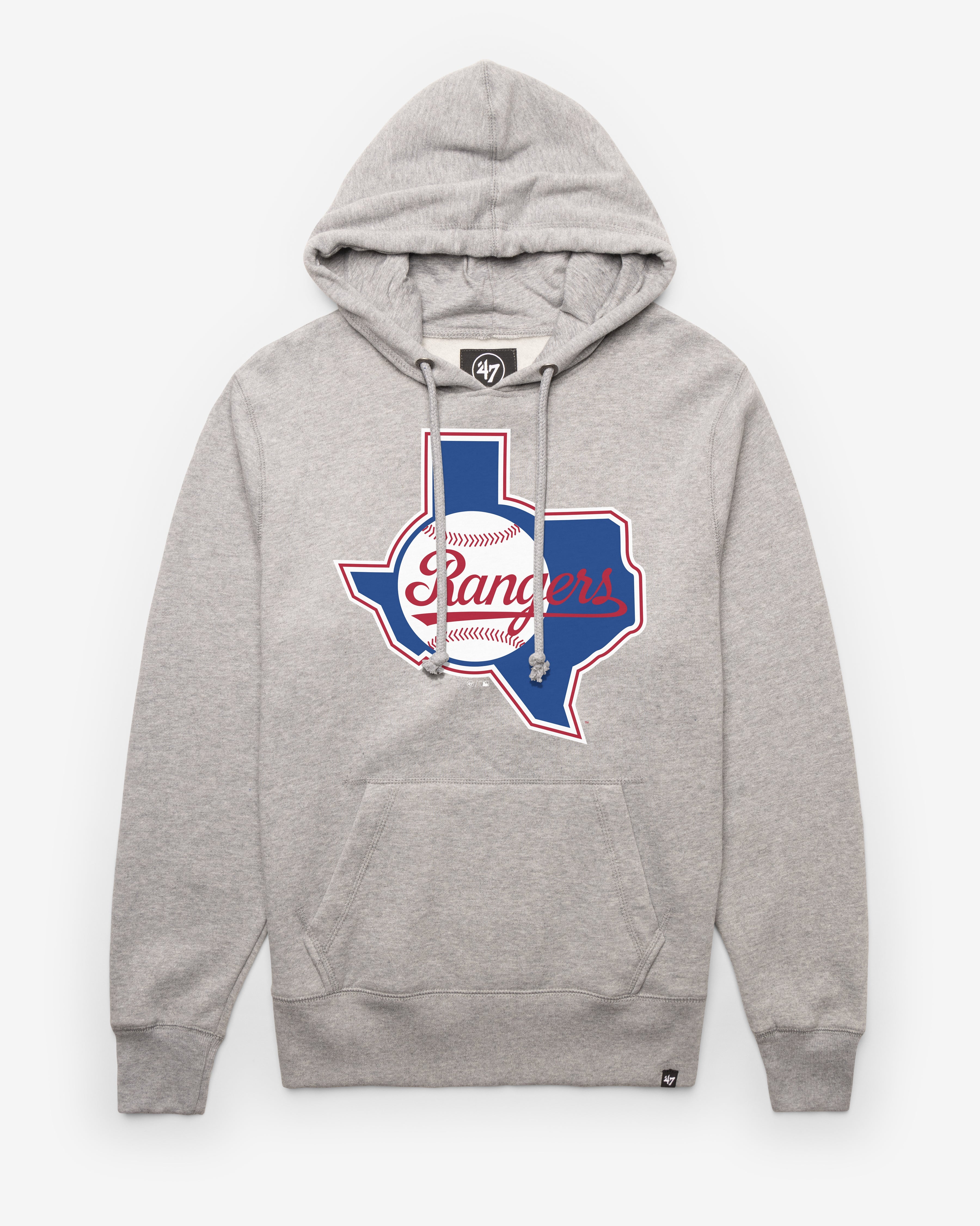 TEXAS RANGERS COOPERSTOWN IMPRINT '47 HEADLINE HOOD SLATE GREY