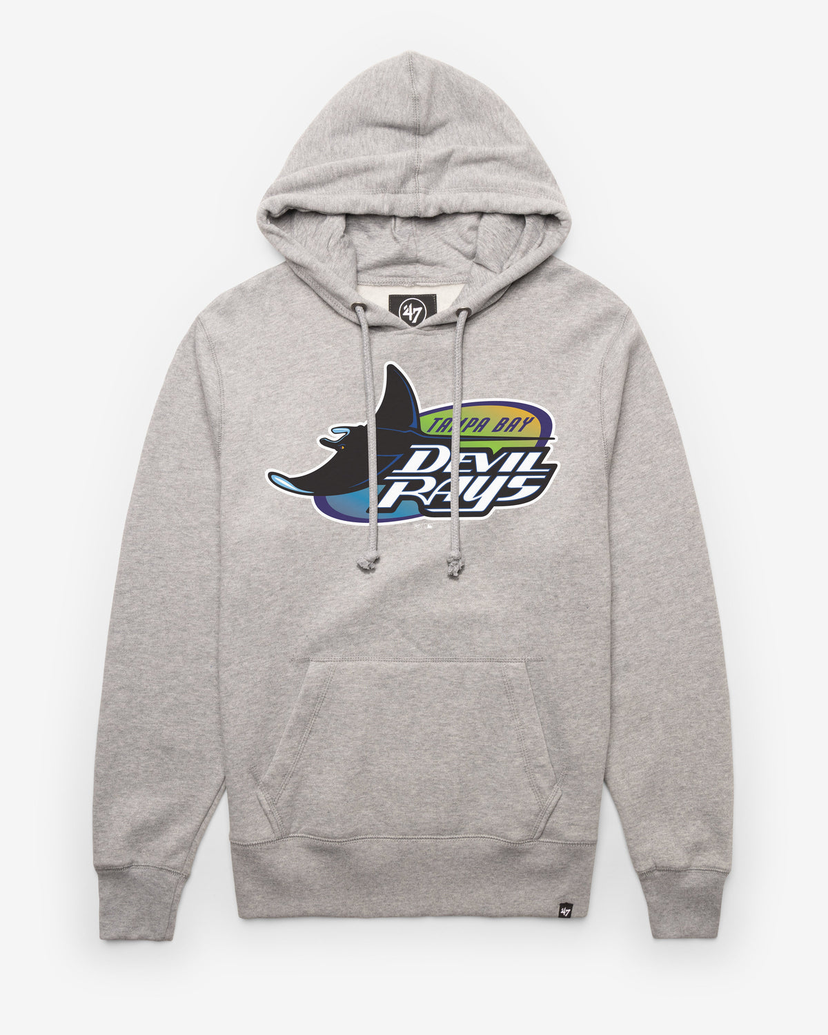 TAMPA BAY RAYS COOPERSTOWN IMPRINT '47 HEADLINE HOOD SLATE GREY