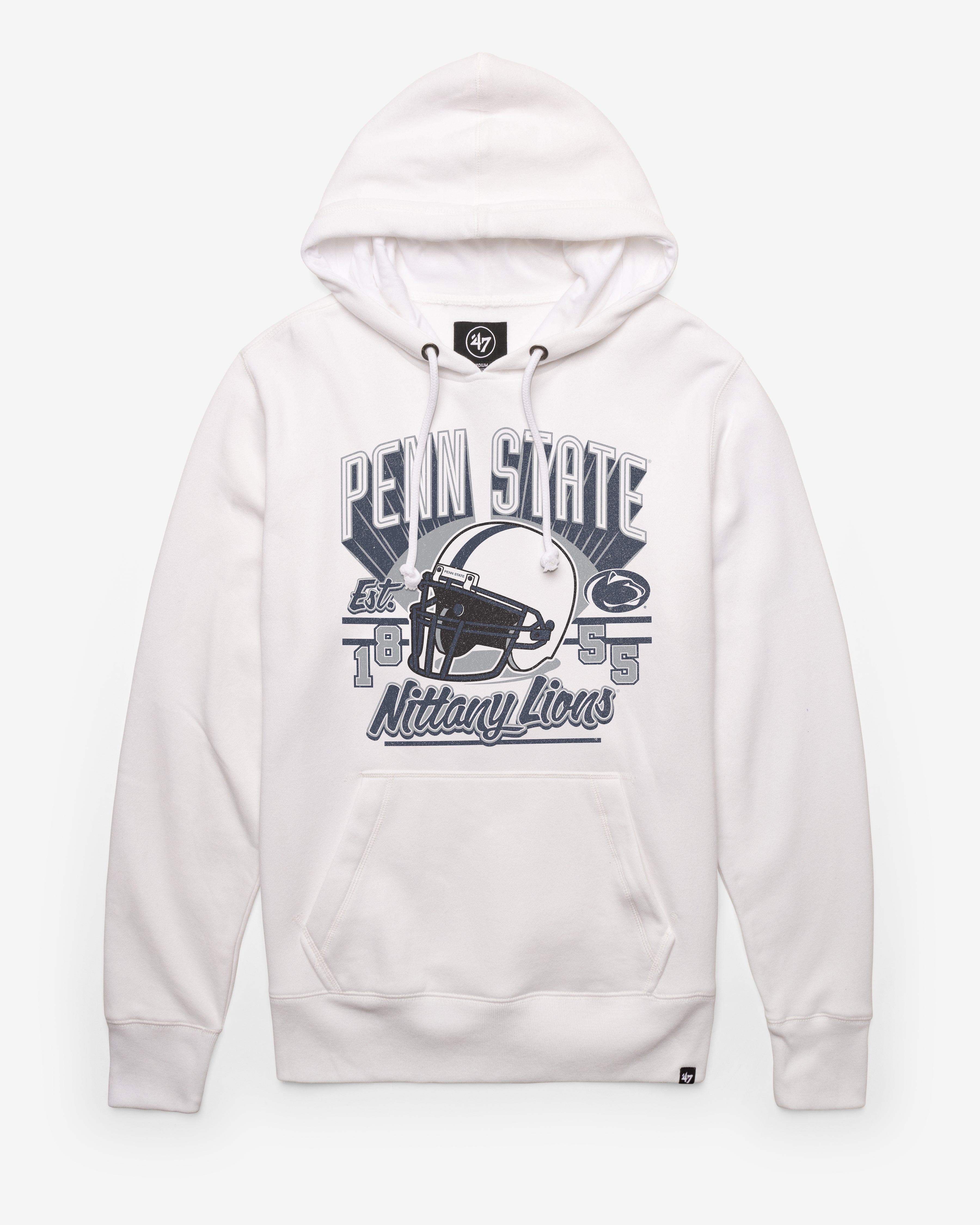 PENN STATE NITTANY LIONS REGIONAL '47 HEADLINE HOOD WHITE WASH