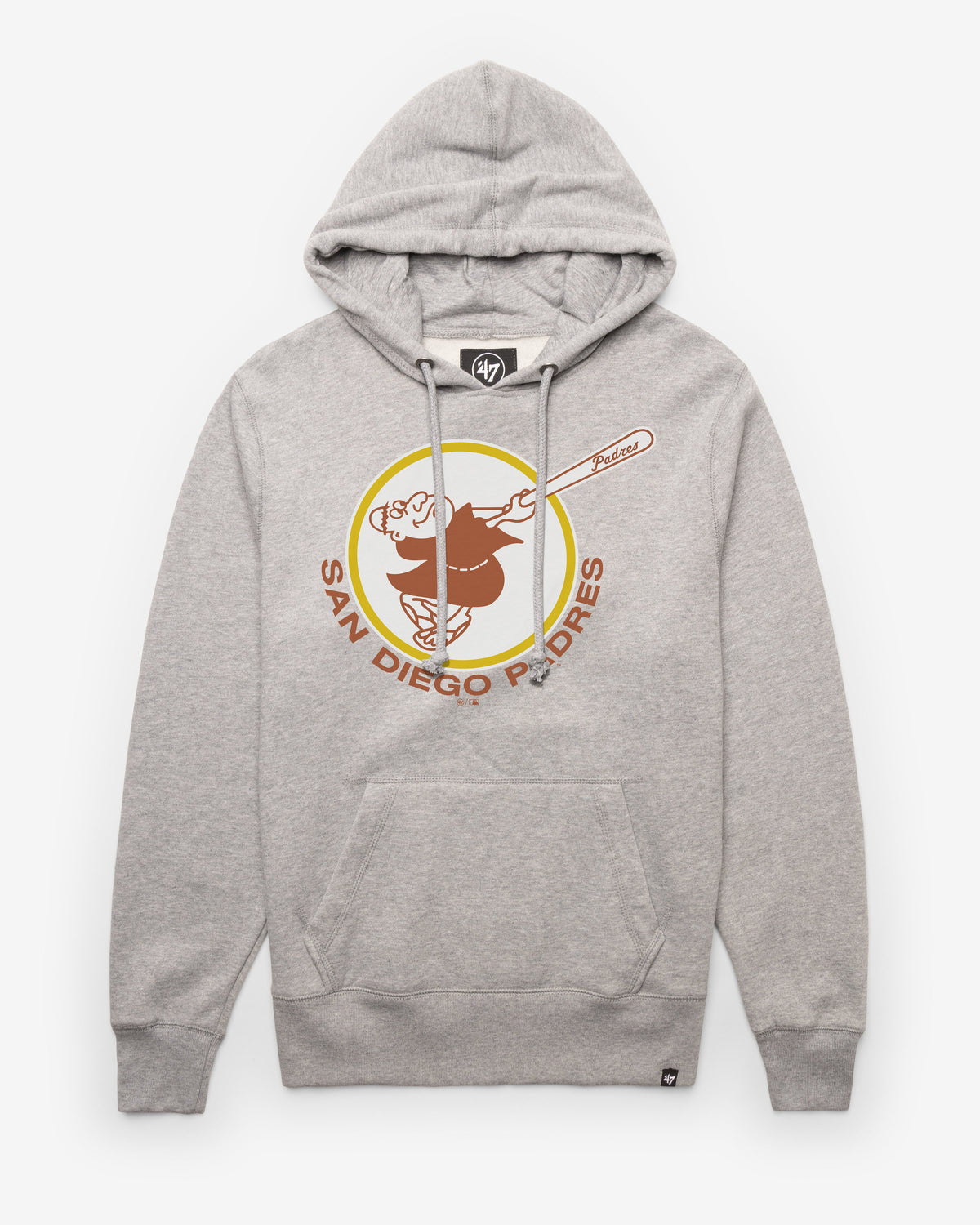 SAN DIEGO PADRES COOPERSTOWN IMPRINT '47 HEADLINE HOOD SLATE GREY