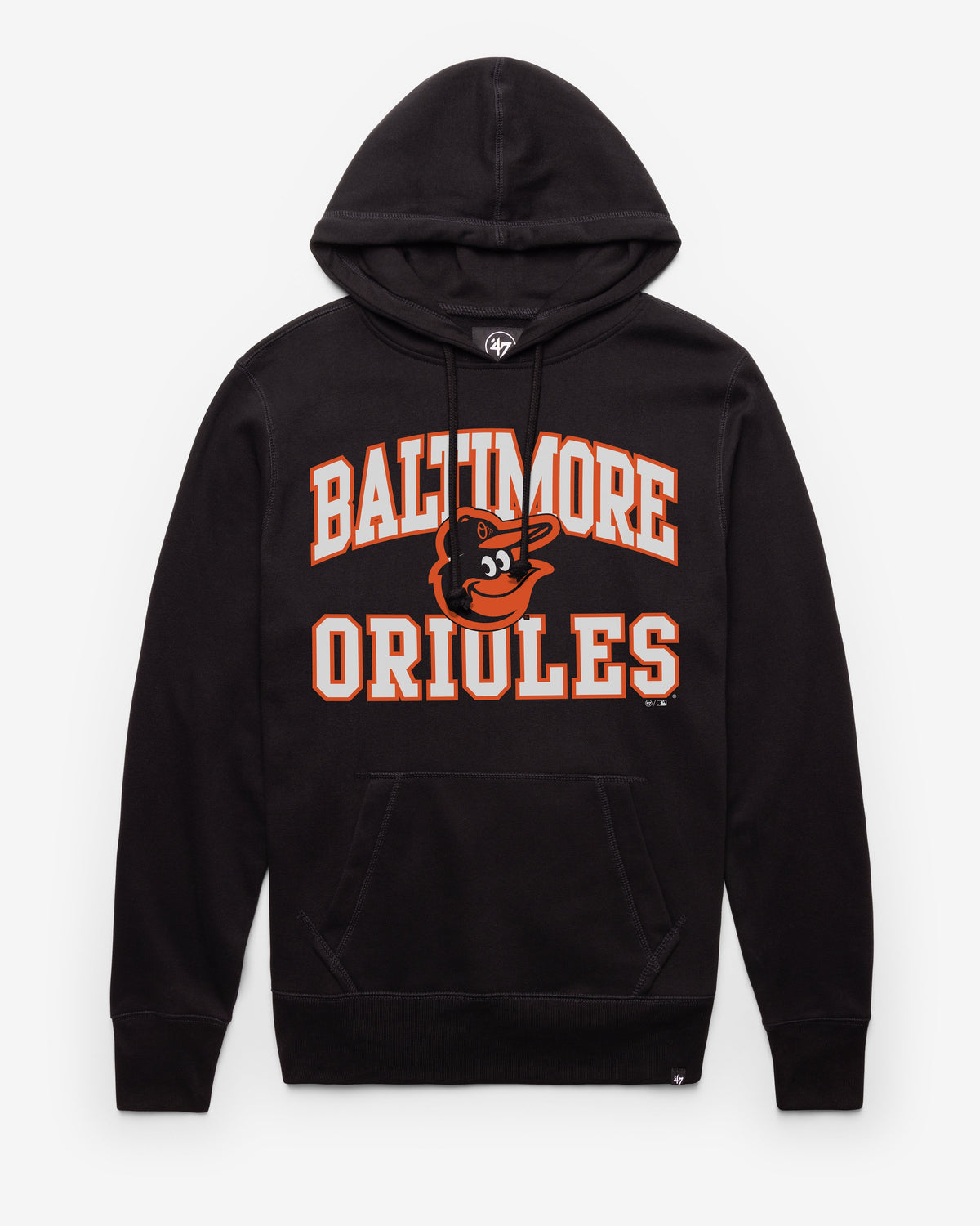 BALTIMORE ORIOLES VELOCITY '47 HEADLINE HOOD JET BLACK