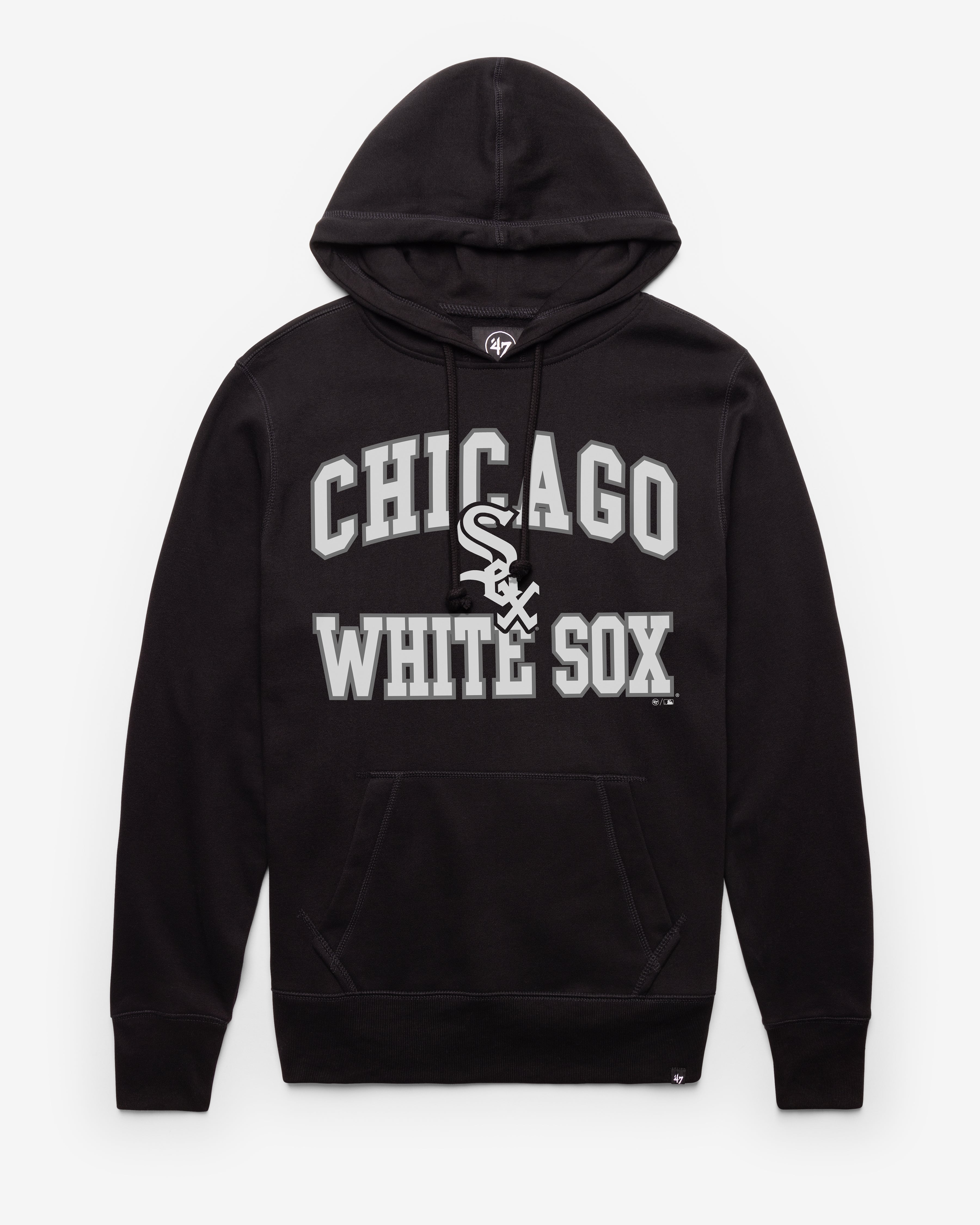CHICAGO WHITE SOX VELOCITY '47 HEADLINE HOOD JET BLACK
