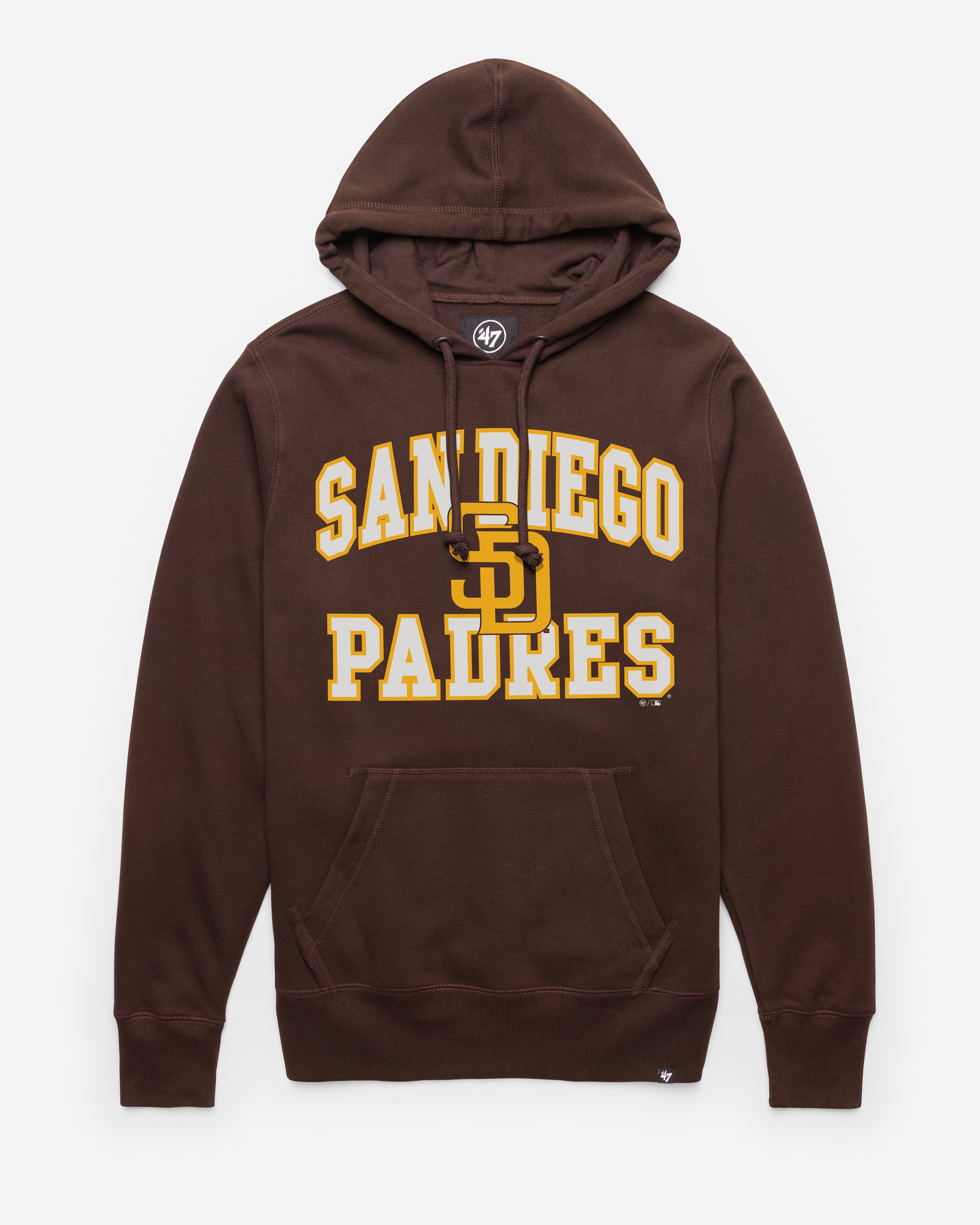 SAN DIEGO PADRES VELOCITY '47 HEADLINE HOOD BROWN