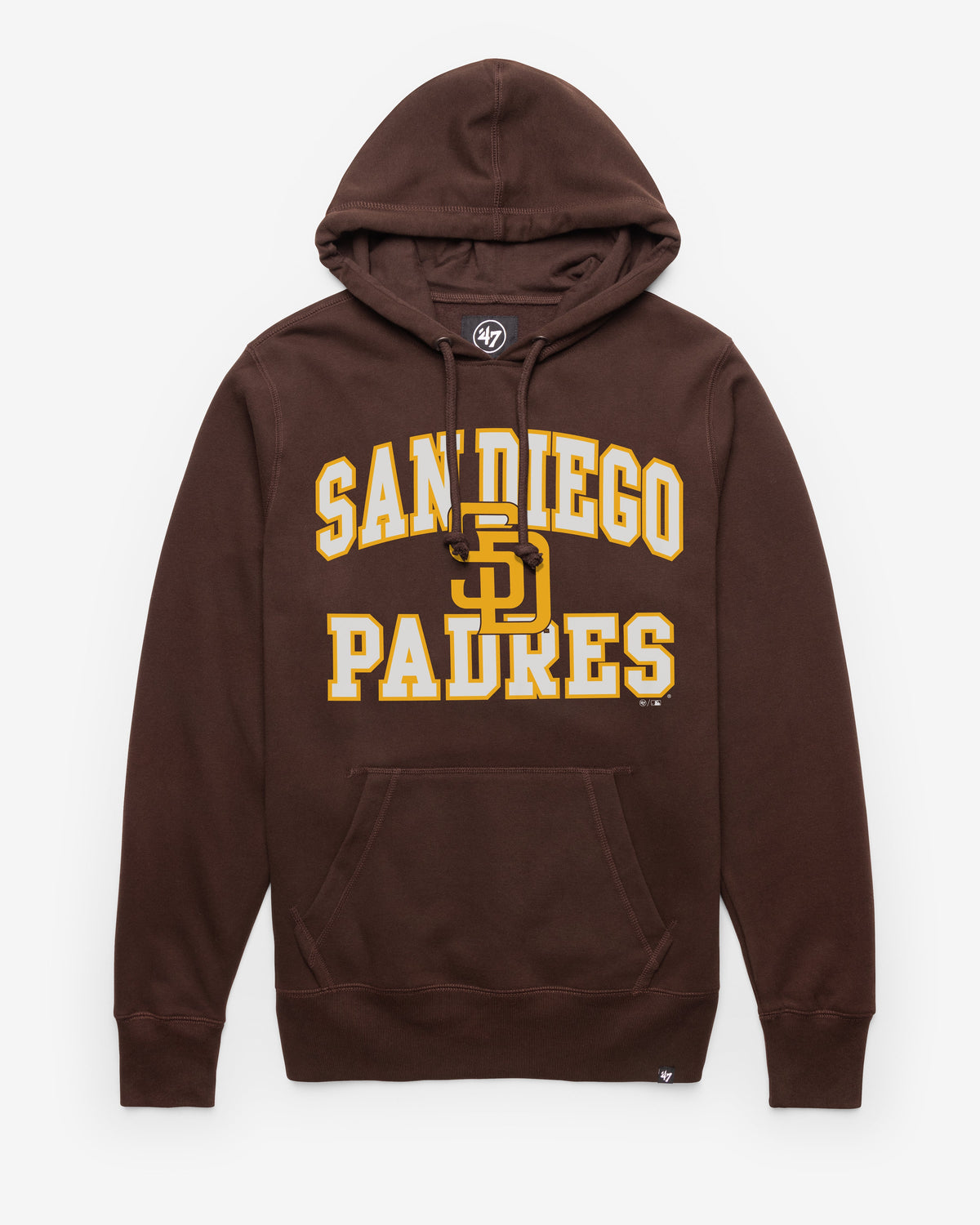 SAN DIEGO PADRES VELOCITY '47 HEADLINE HOOD BROWN