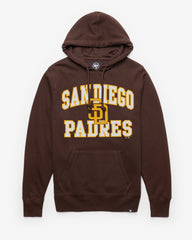 SAN DIEGO PADRES VELOCITY '47 HEADLINE HOOD BROWN