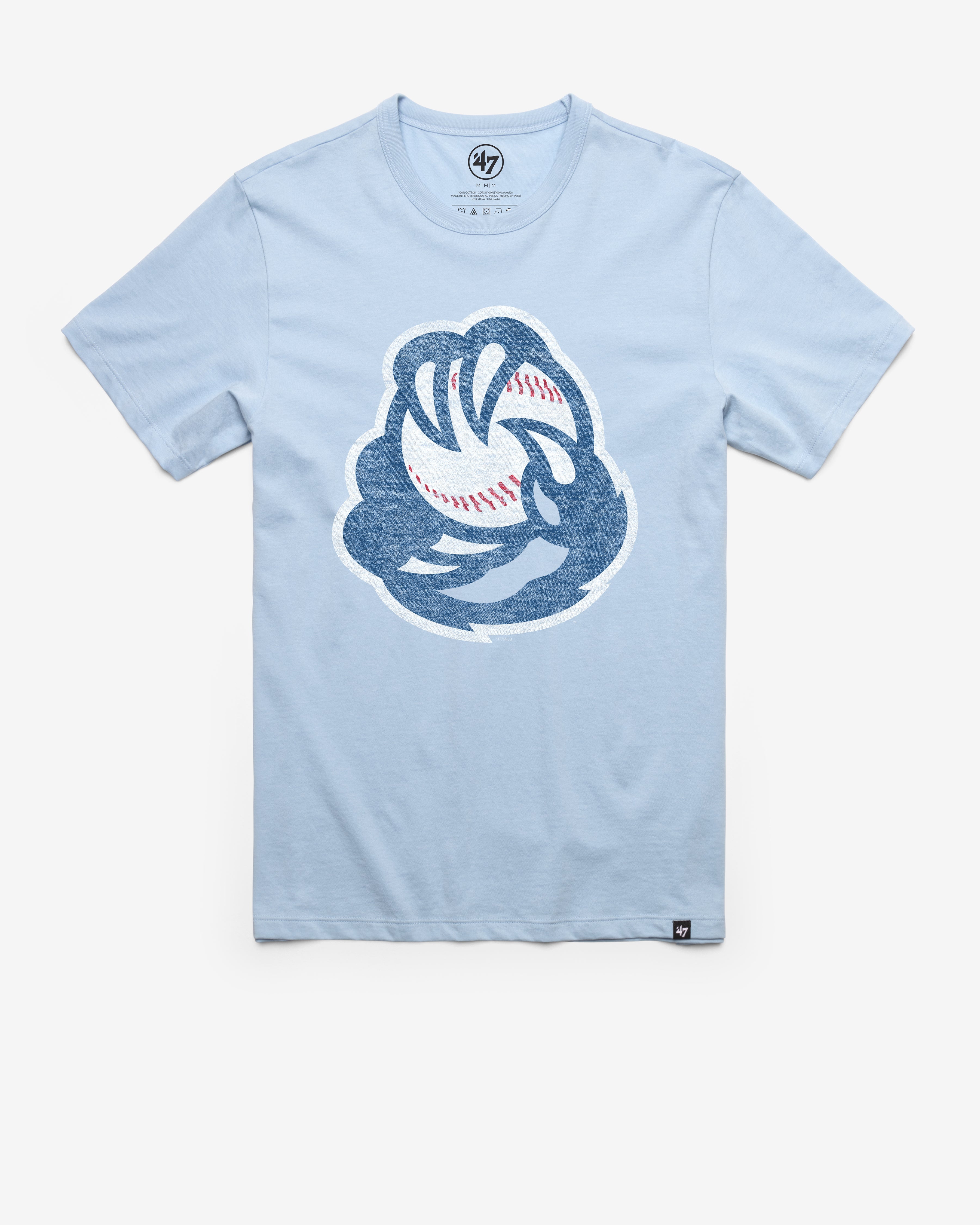 KNOXVILLE SMOKIES PREMIER '47 FRANKLIN TEE GULF BLUE