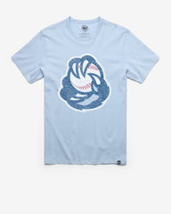 KNOXVILLE SMOKIES PREMIER '47 FRANKLIN TEE GULF BLUE