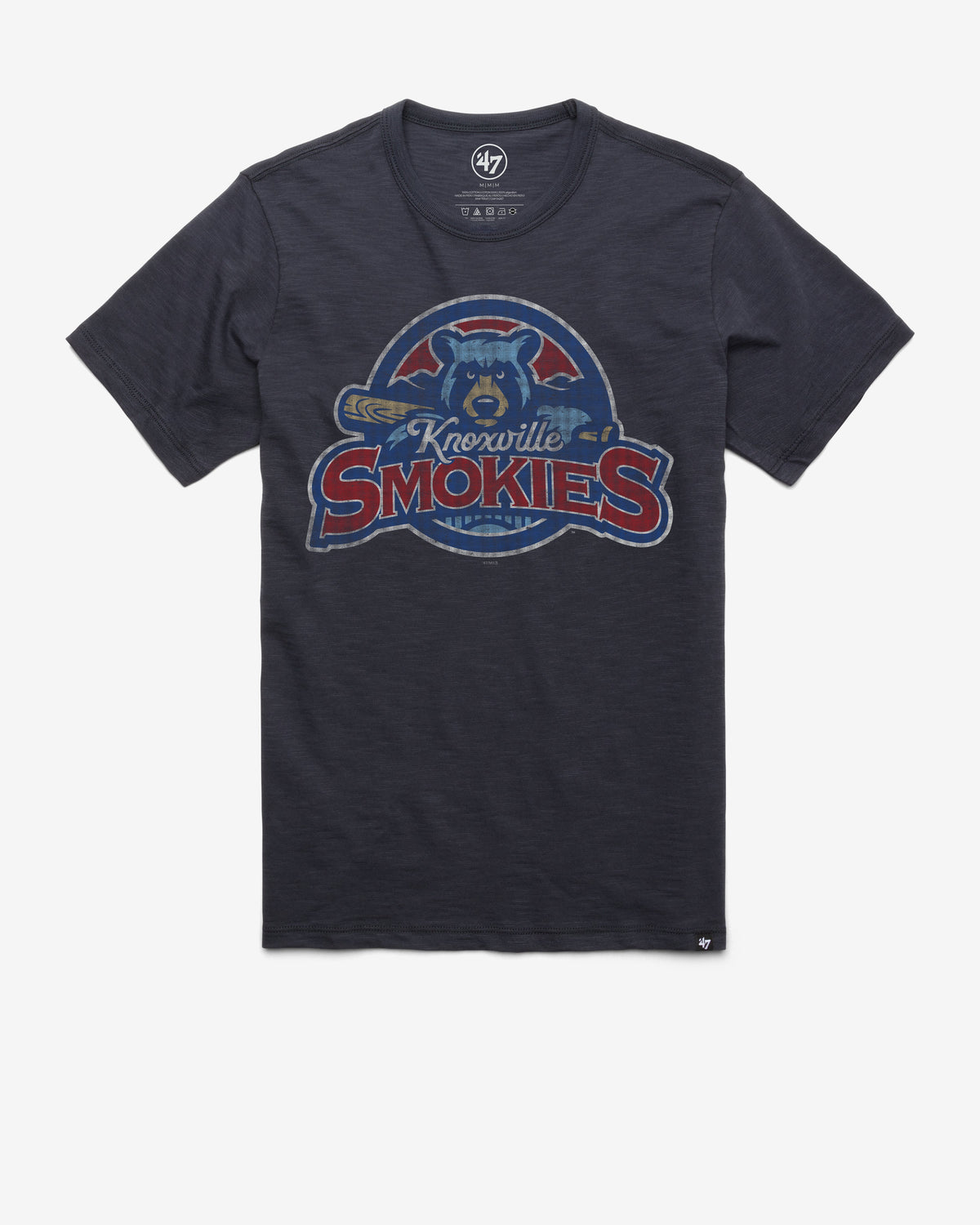 KNOXVILLE SMOKIES GRIT '47 SCRUM TEE FALL NAVY