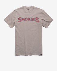 KNOXVILLE SMOKIES GRIT WORDMARK '47 SCRUM TEE WOLF GREY