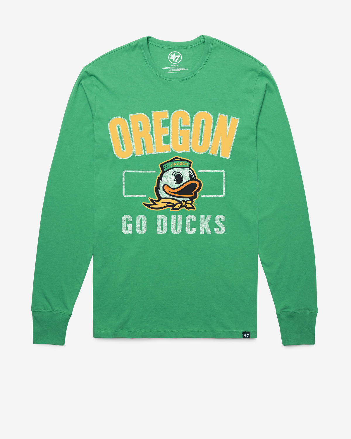 OREGON DUCKS CITYSIDE '47 FRANKLIN LONG SLEEVE TEE ORCHARD GREEN