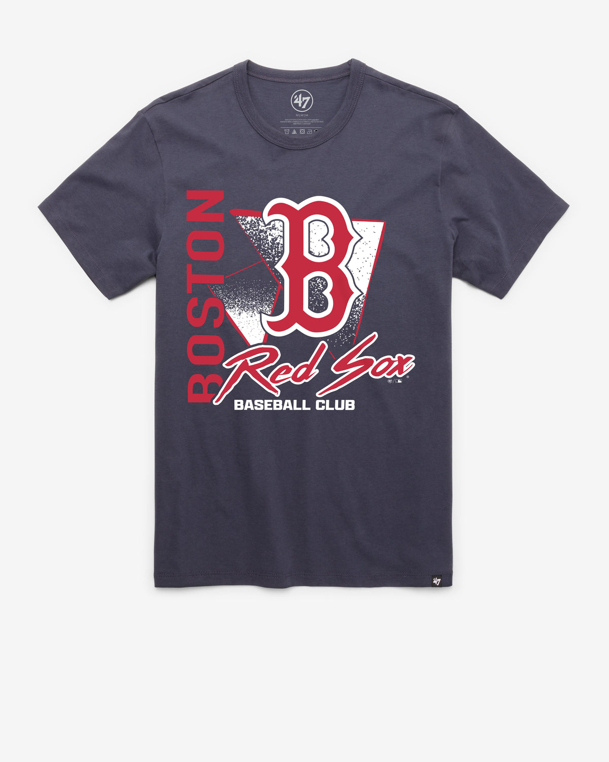 BOSTON RED SOX SIDE ARM '47 FRANKLIN TEE ATLAS BLUE