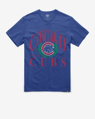 CHICAGO CUBS PITCHOUT '47 FRANKLIN TEE JETTY BLUE