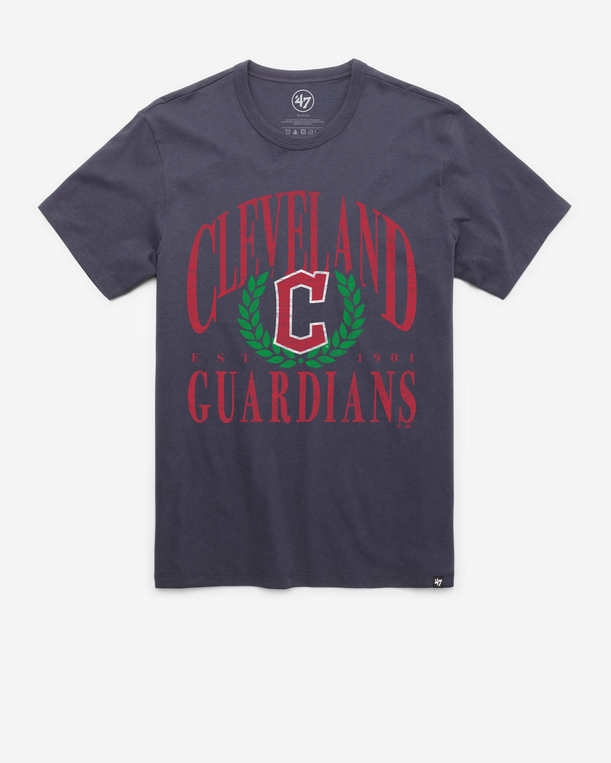 CLEVELAND GUARDIANS PITCHOUT '47 FRANKLIN TEE ATLAS BLUE