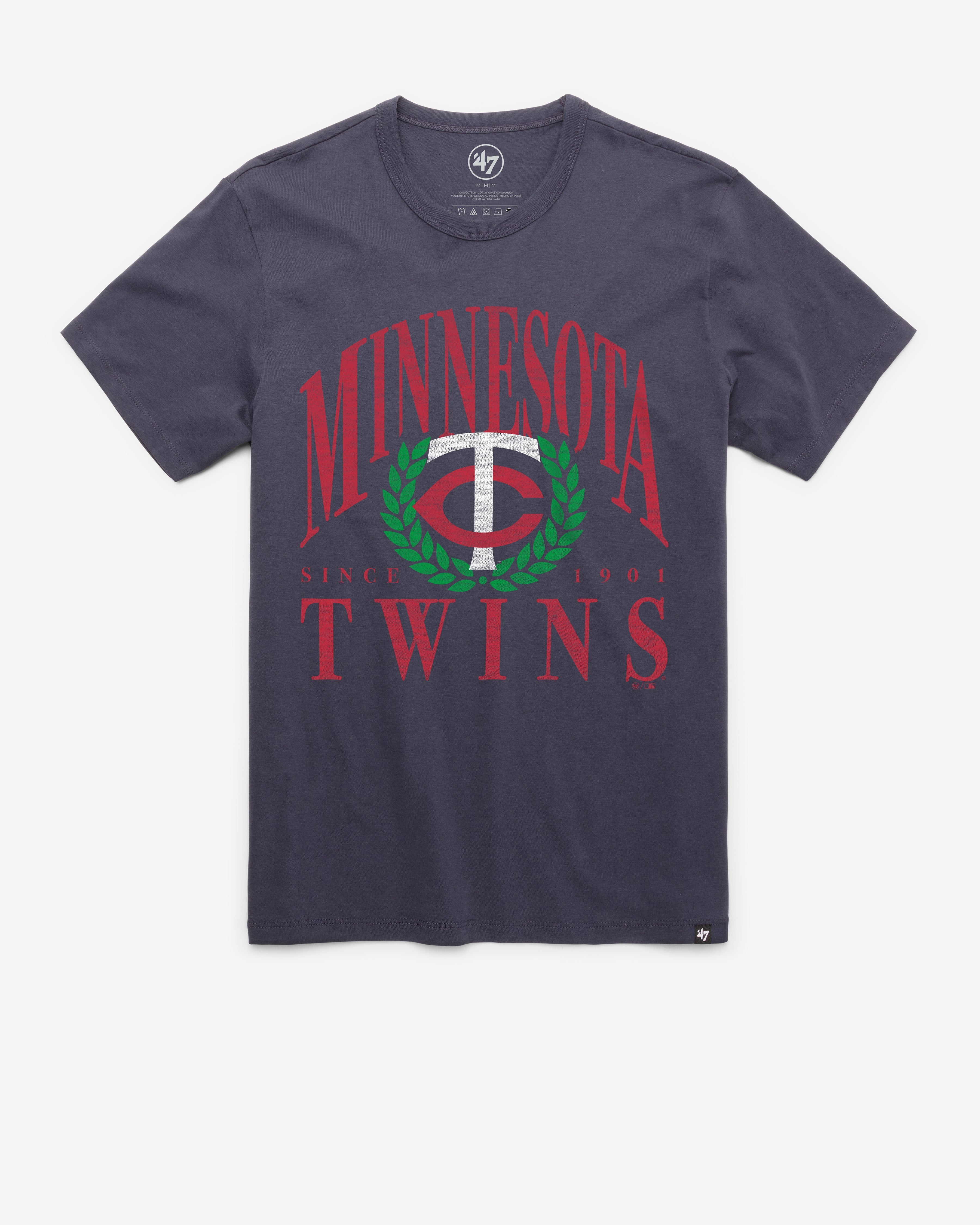 MINNESOTA TWINS PITCHOUT '47 FRANKLIN TEE ATLAS BLUE