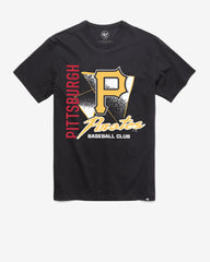 PITTSBURGH PIRATES SIDE ARM '47 FRANKLIN TEE FLINT BLACK