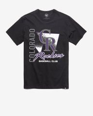COLORADO ROCKIES SIDE ARM '47 FRANKLIN TEE FLINT BLACK