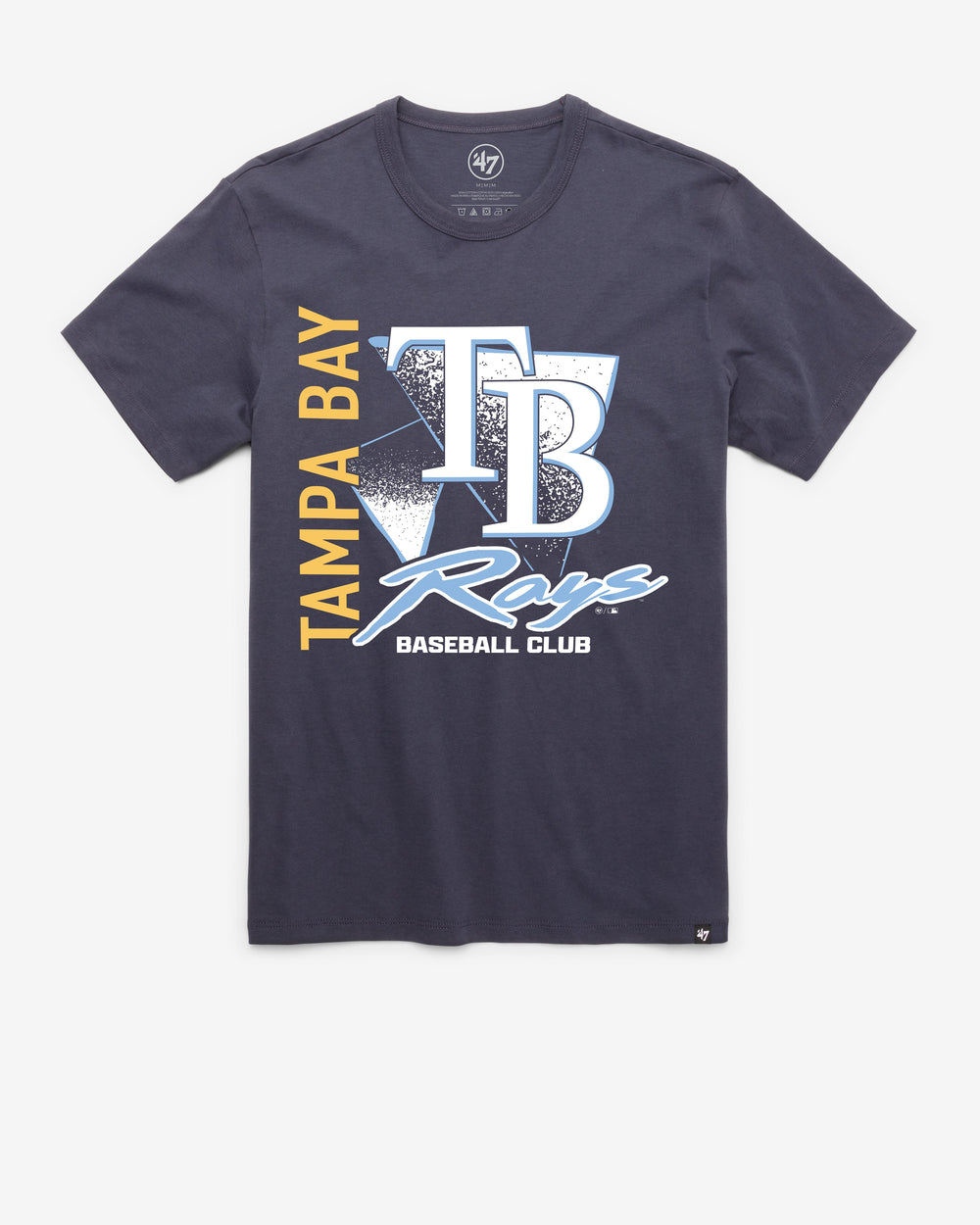TAMPA BAY RAYS SIDE ARM '47 FRANKLIN TEE ATLAS BLUE