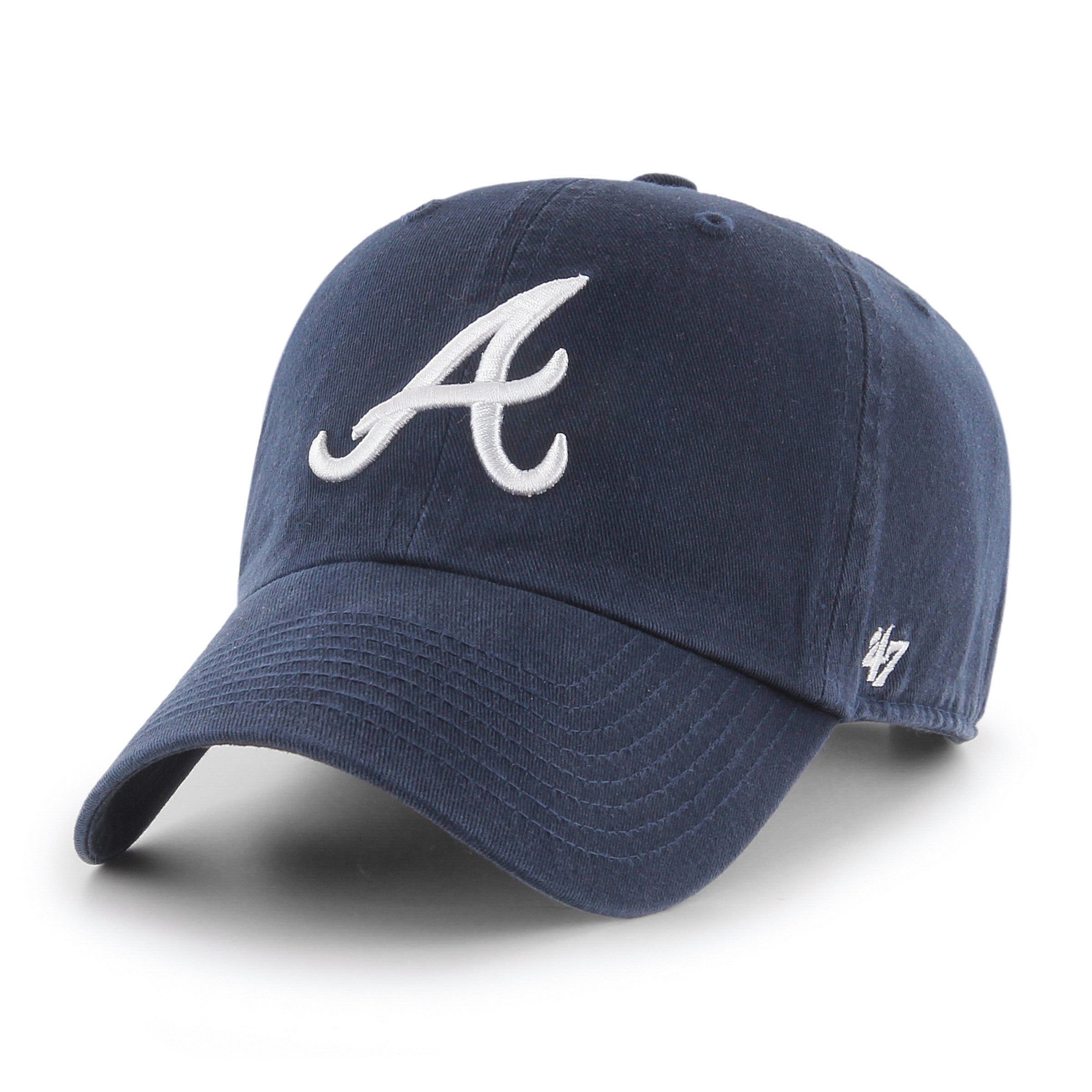 ATLANTA BRAVES '47 CLEAN UP NAVY