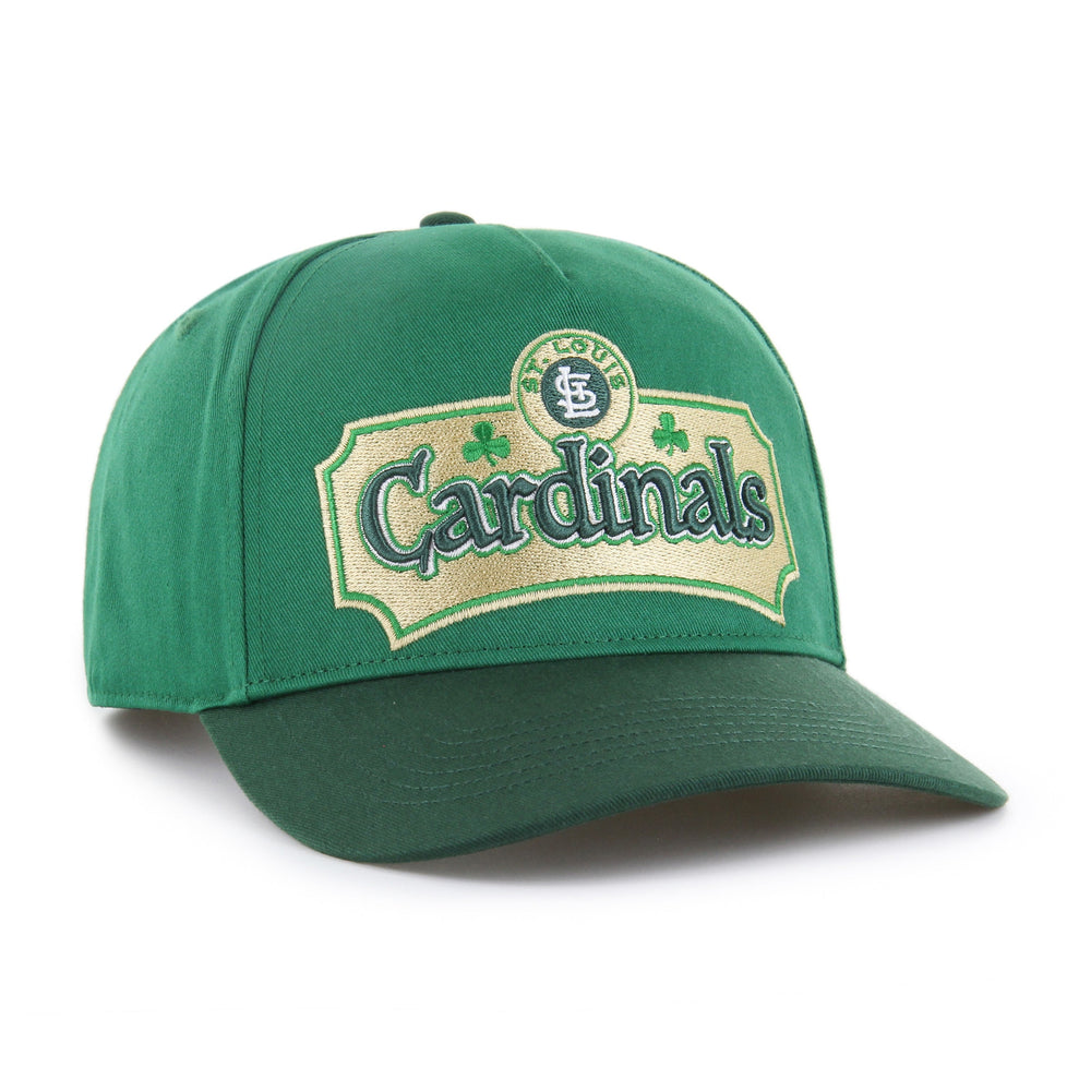 ST. LOUIS CARDINALS ST. PADDY'S DOUBLE SHAMROCK '47 HITCH KELLY