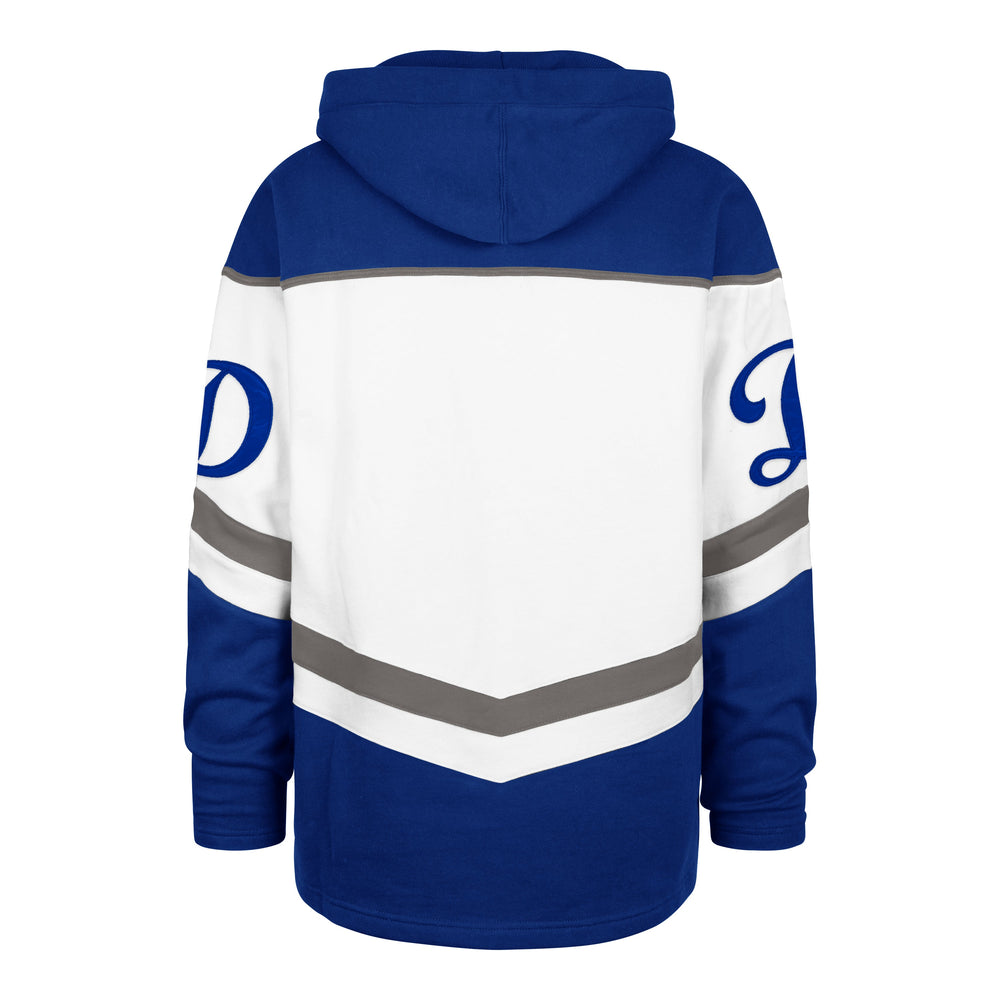 LOS ANGELES DODGERS TRI SATIN LAYUP '47 LACER WHITE WASH