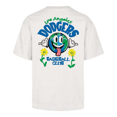 LOS ANGELES DODGERS EARTHBOUND BACKER '47 FOUNDATION TEE SANDSTONE